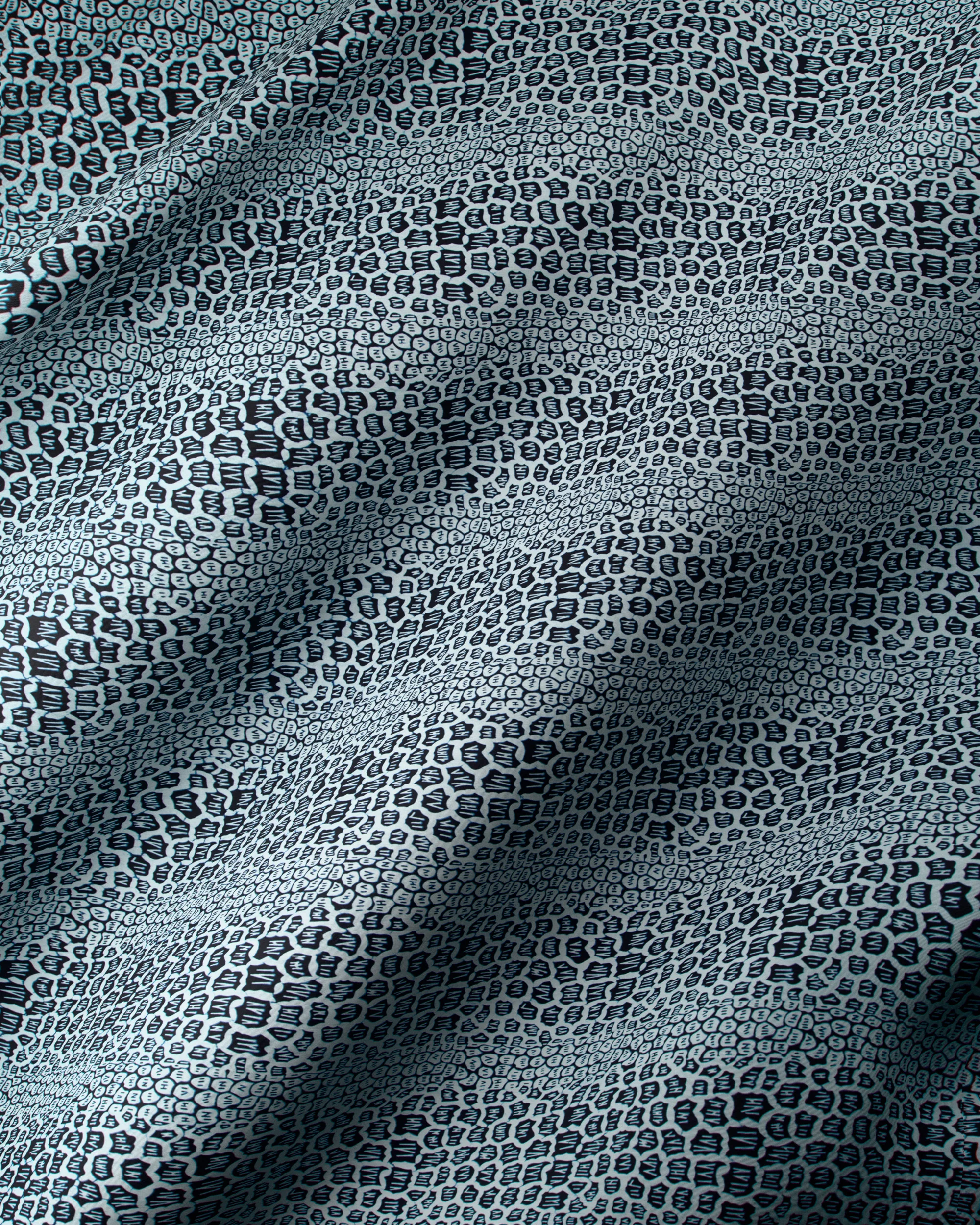 Wax Poplin | VL00001.329 | Household Gavel, Kpo Gbaza in Benin, Leopard Skin, Snake skin