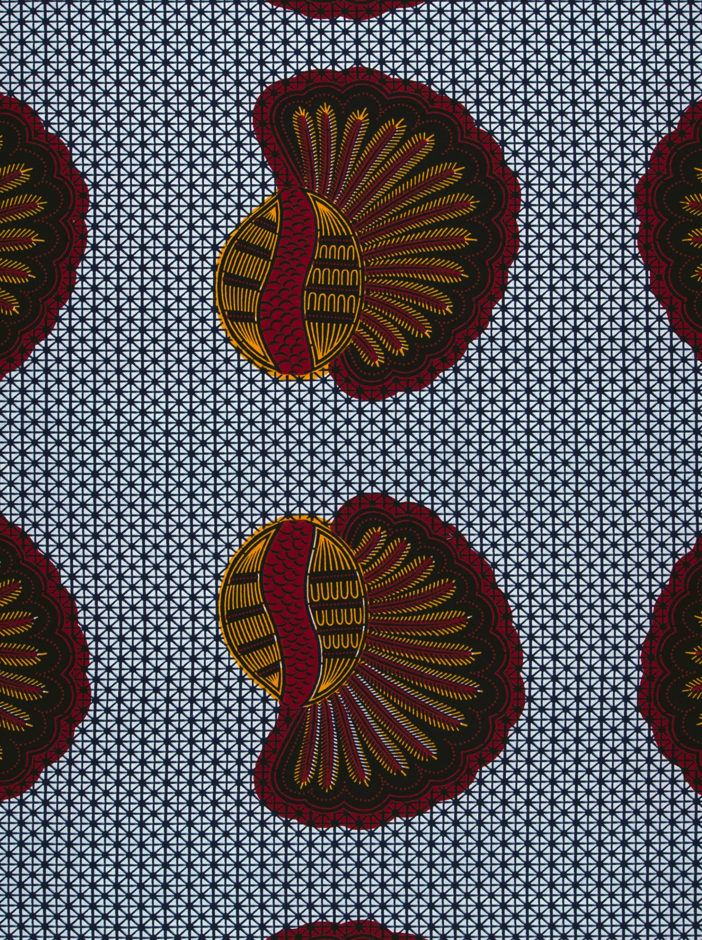 Wax Hollandais | VL00012.201 | Bunch of Bananas, Helmet, Kimba, Shell - Image 3