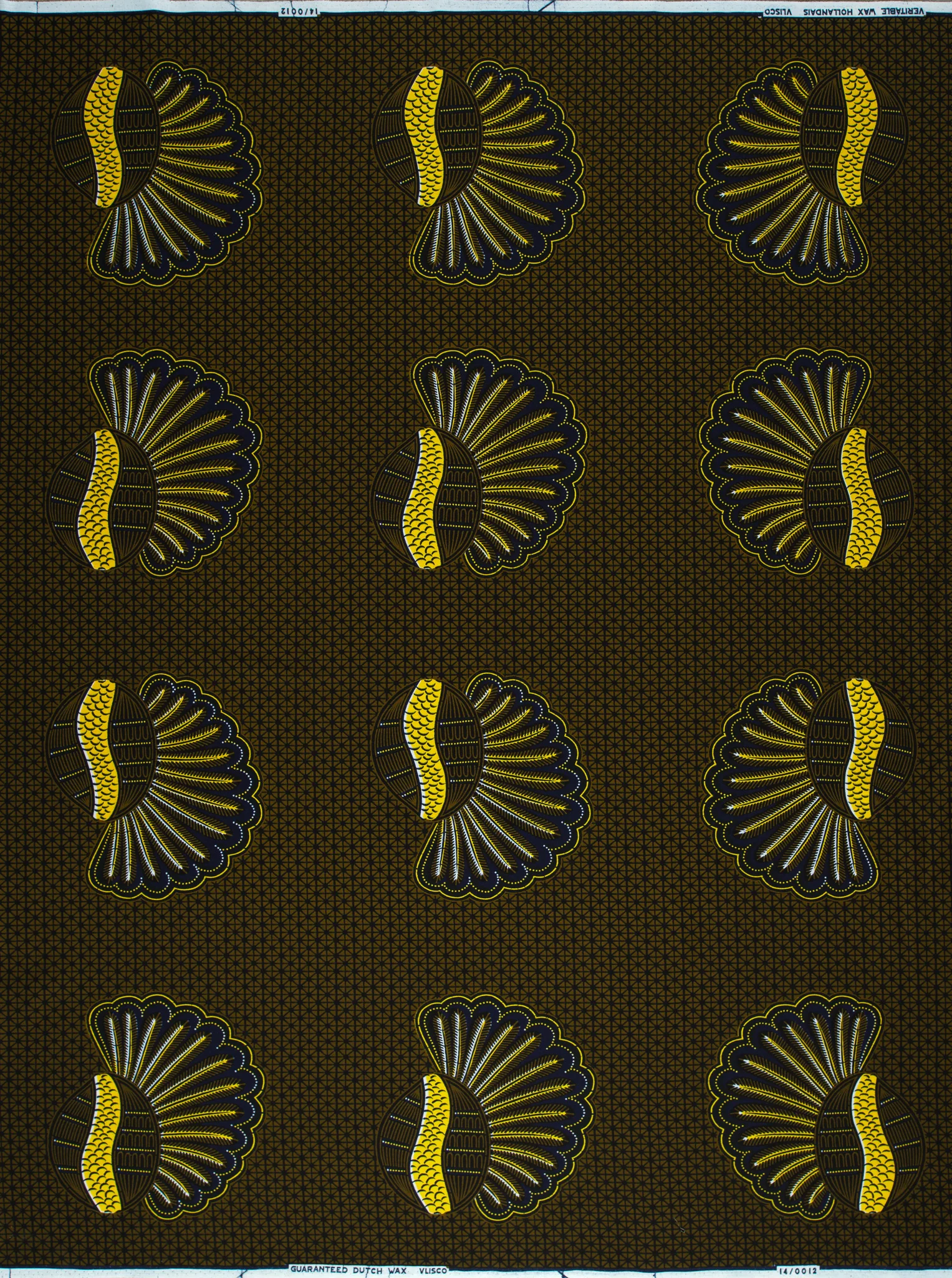 Wax Hollandais | VL00012.227 | Bunch of Bananas, Helmet, Kimba, Shell - Image 4