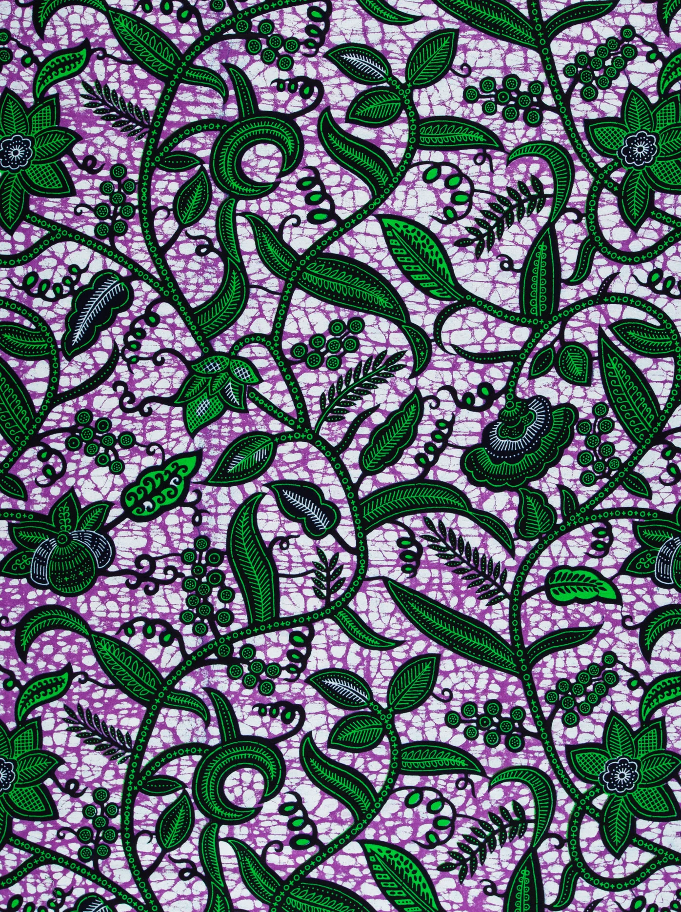 Wax Hollandais | VL00564.462 | Leaf trail, Sweet Mother - Image 3