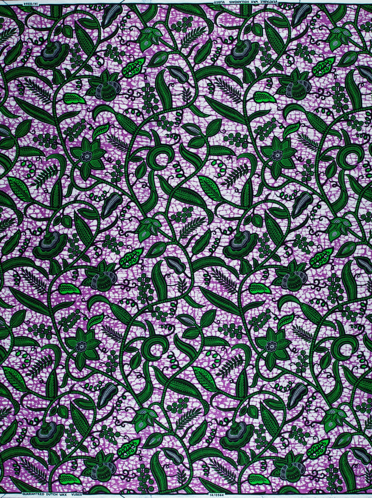 Wax Hollandais | VL00564.462 | Leaf trail, Sweet Mother - Image 4