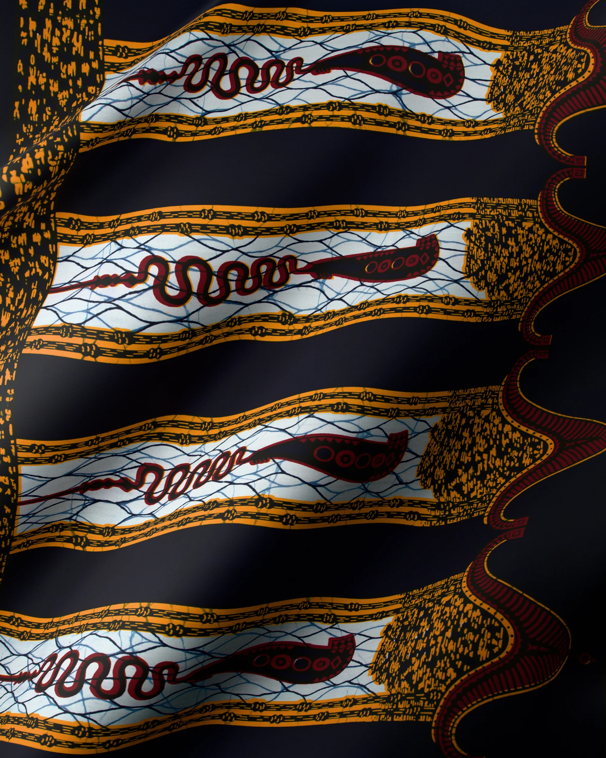 Wax Hollandais | VL00578.114 | Chiefs' sword