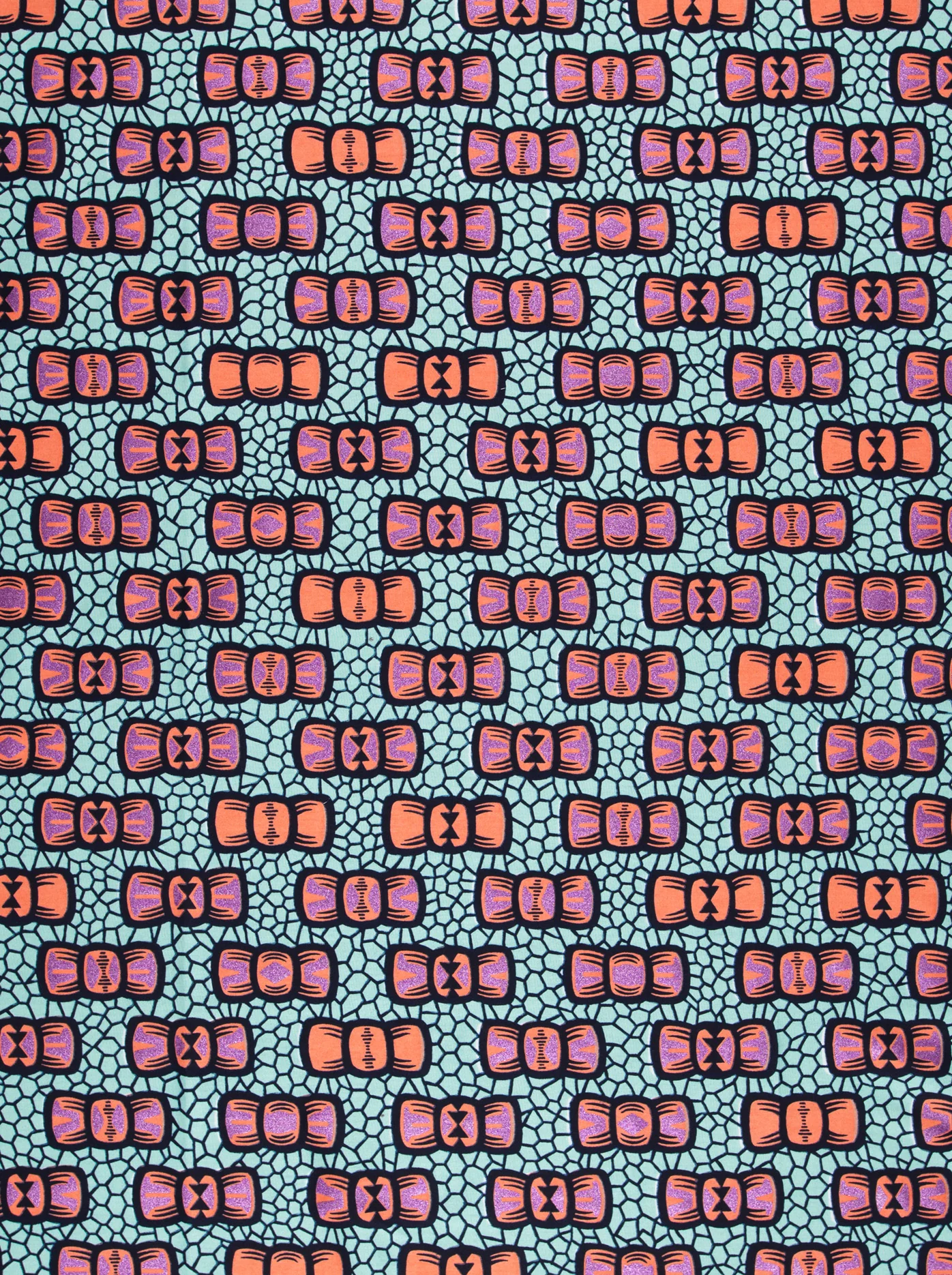 Wax Hollandais | VL01300.036 | Lilac Embellished - Image 3
