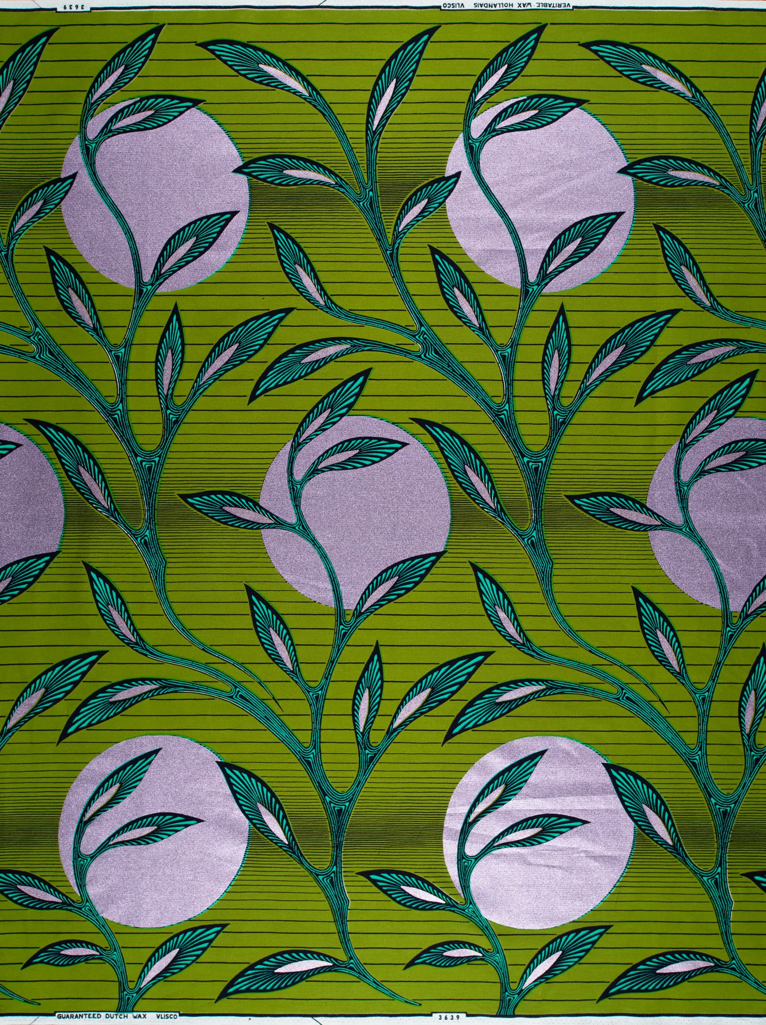 Wax Hollandais | VL03639.253 | Pastel Lilac Embellished - Image 4