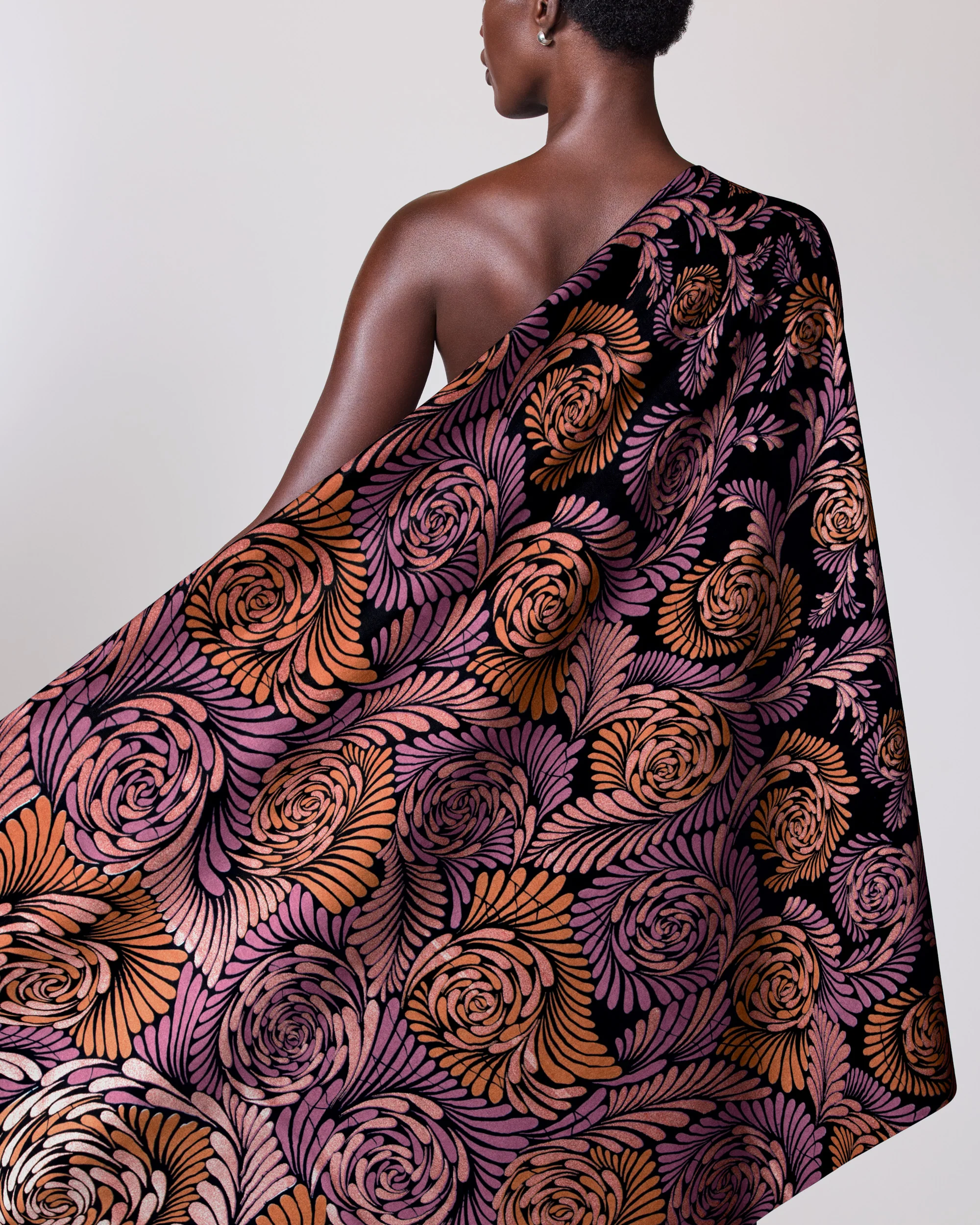 Wax Hollandais | VL03674.012 | Soft Pink Embellished - Image 2