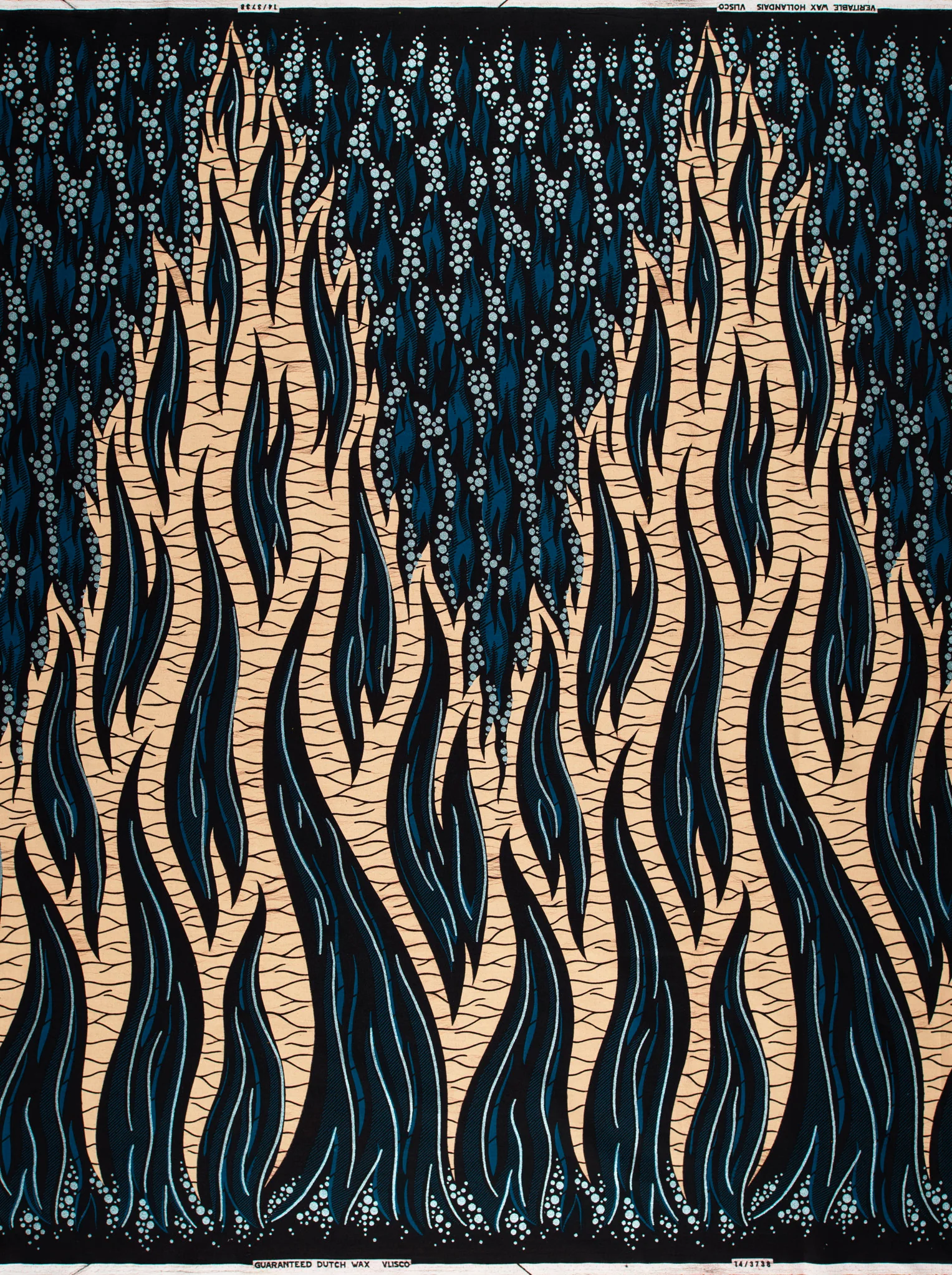 Wax Hollandais | VL03738.007 | Pastel Blue Embellished - Image 4