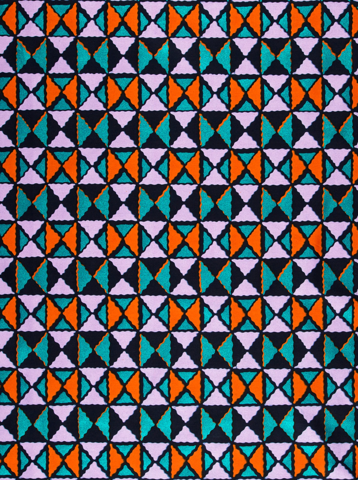 Wax Hollandais | VL03784.065 | Blue Embellished - Image 3