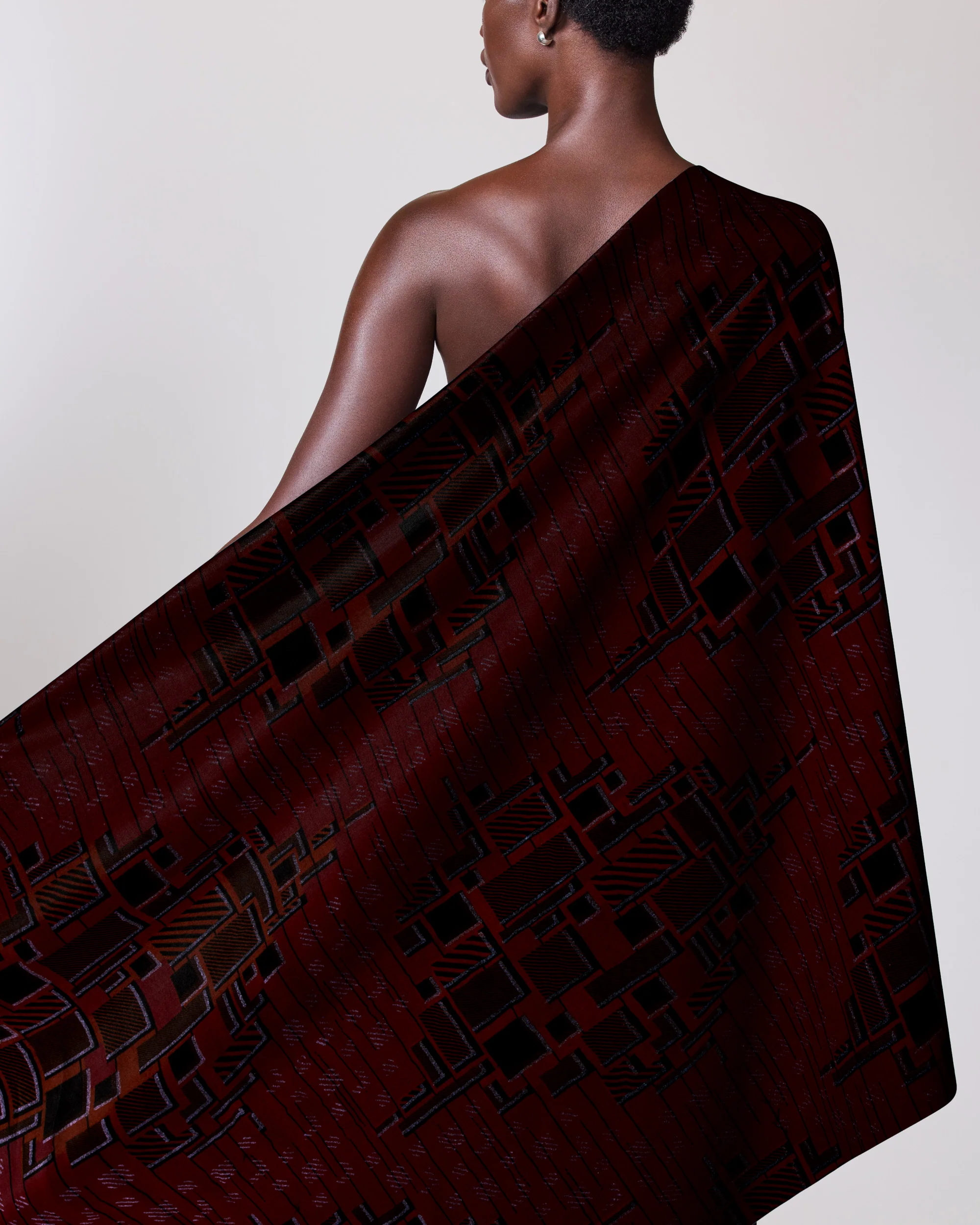 Sky Wax | VL03826.175 | Red-Blue Pearl Embellished - Image 2