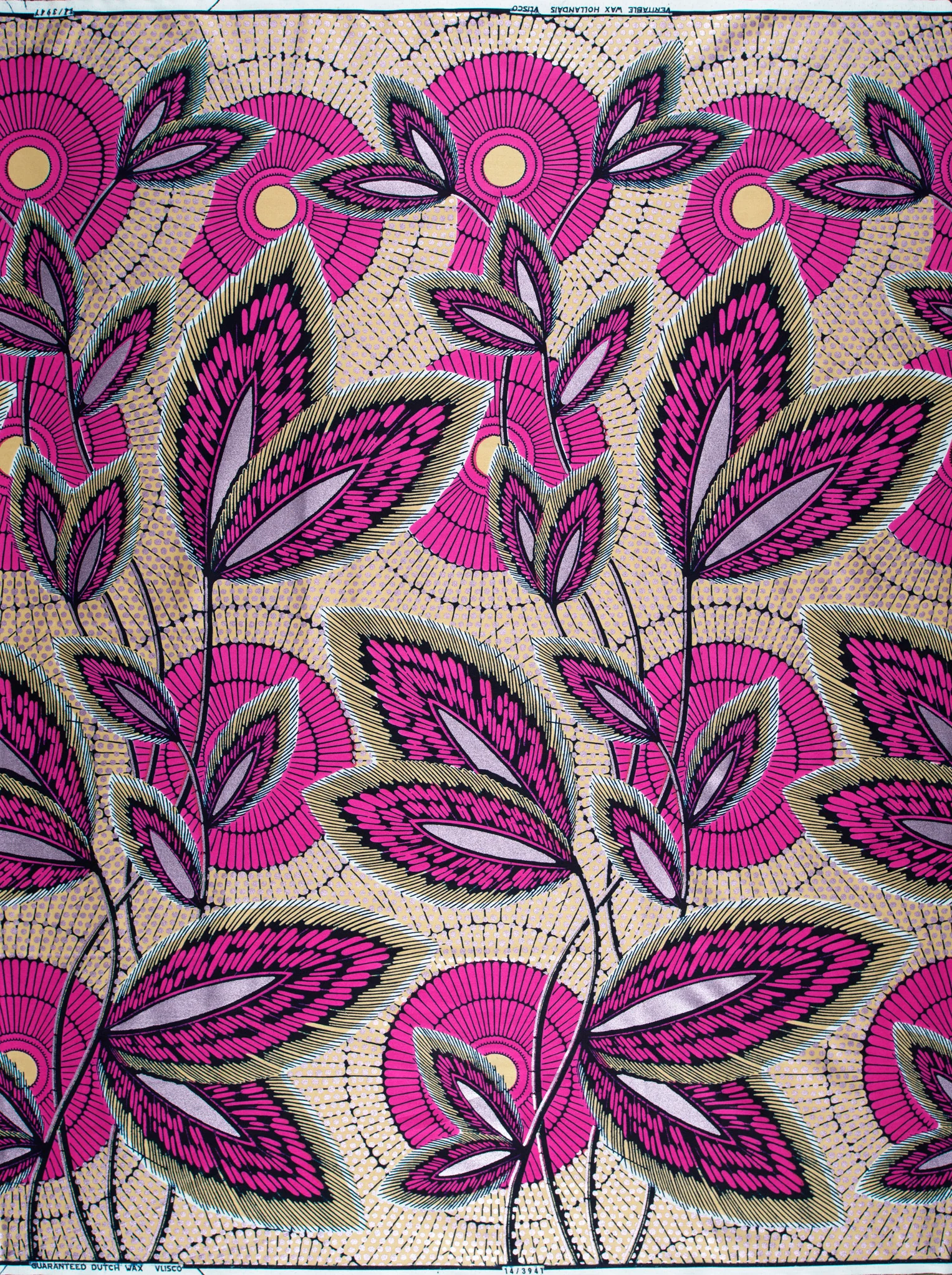 Wax Hollandais | VL03941.010 | Pastel Lilac Embellished - Image 4