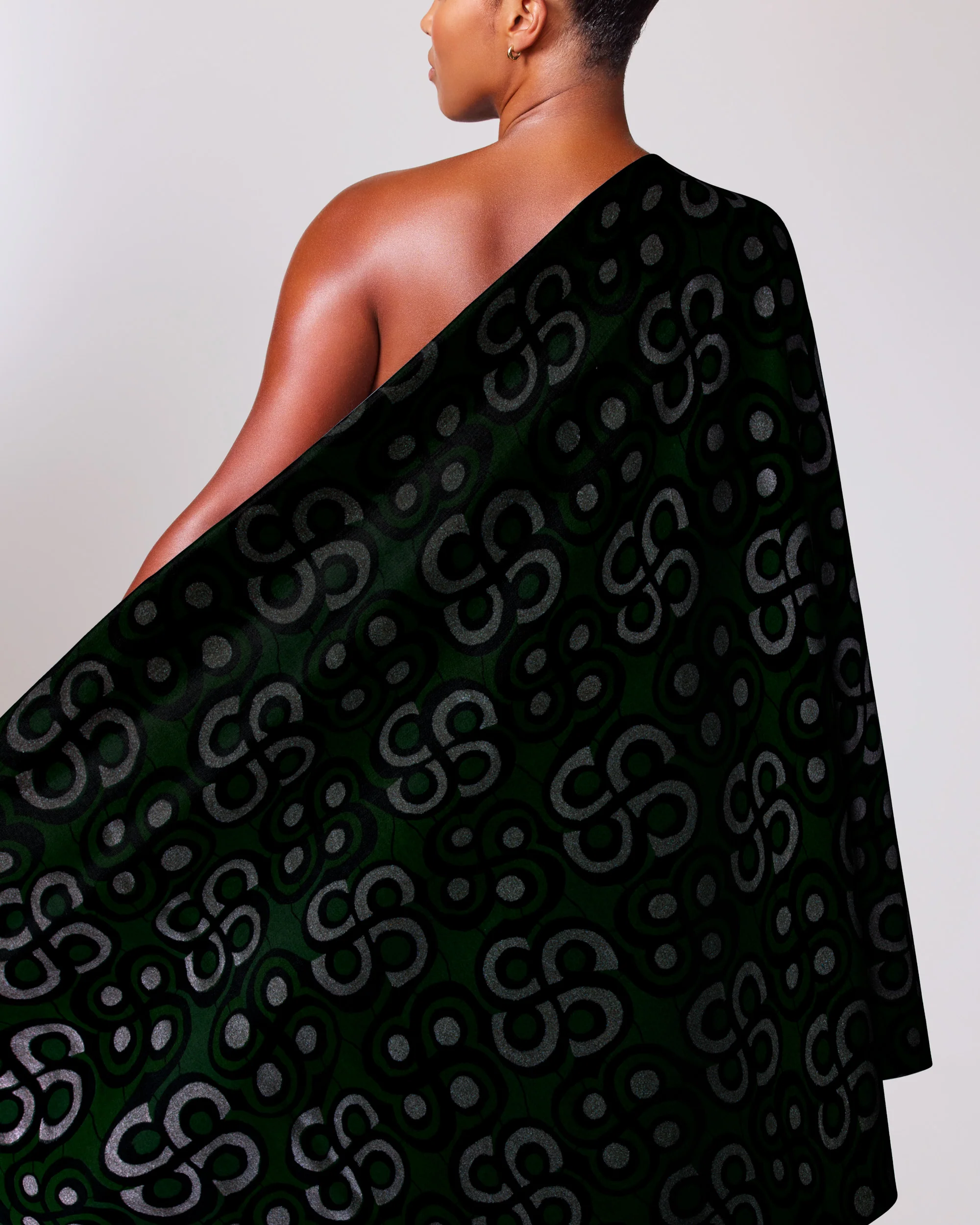 Sky Wax | VL04006.015 | Red-Green Pearl Embellished - Image 2