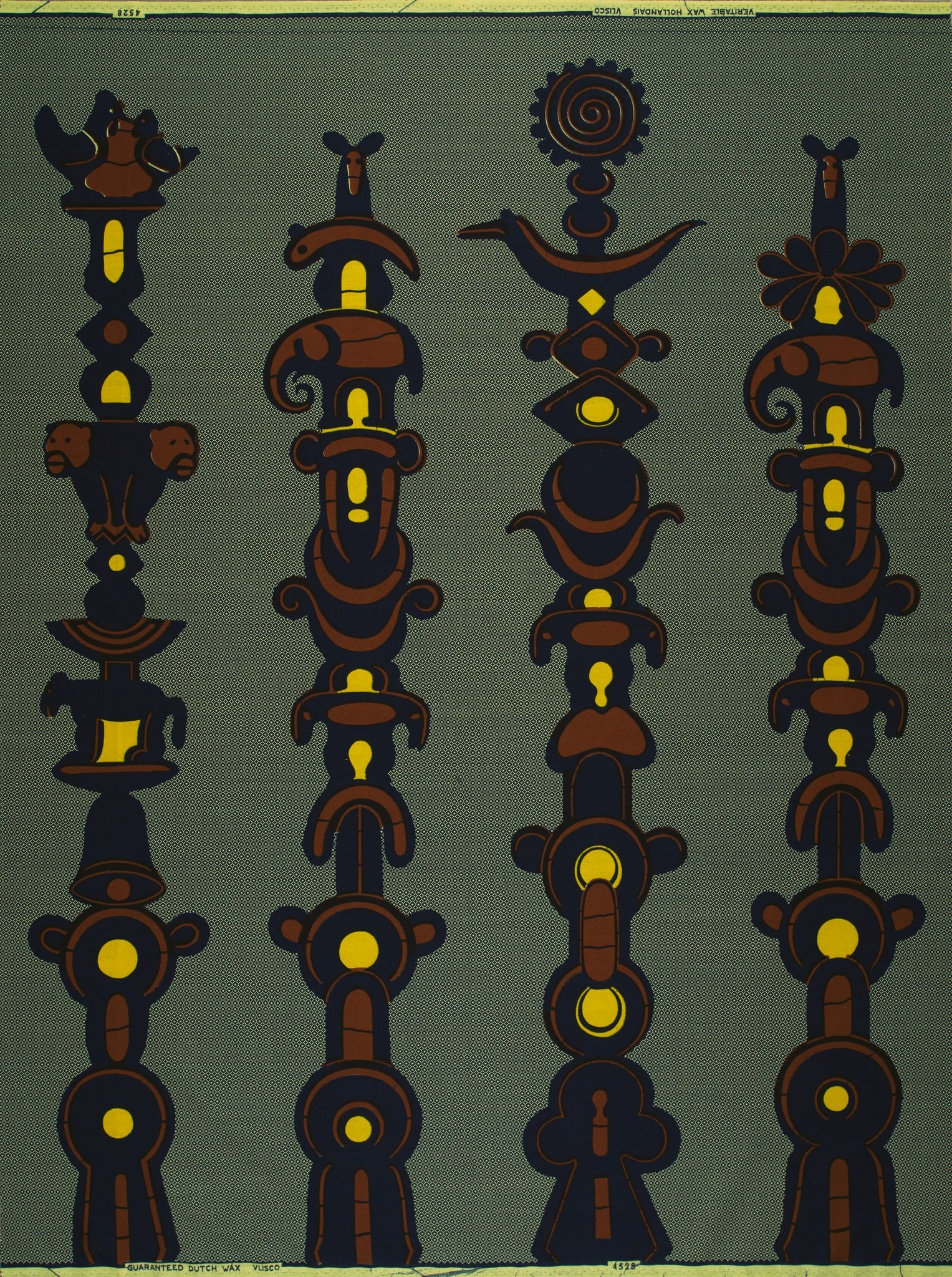 Wax Hollandais | VL04528.076 | London bell, Totems - Image 4