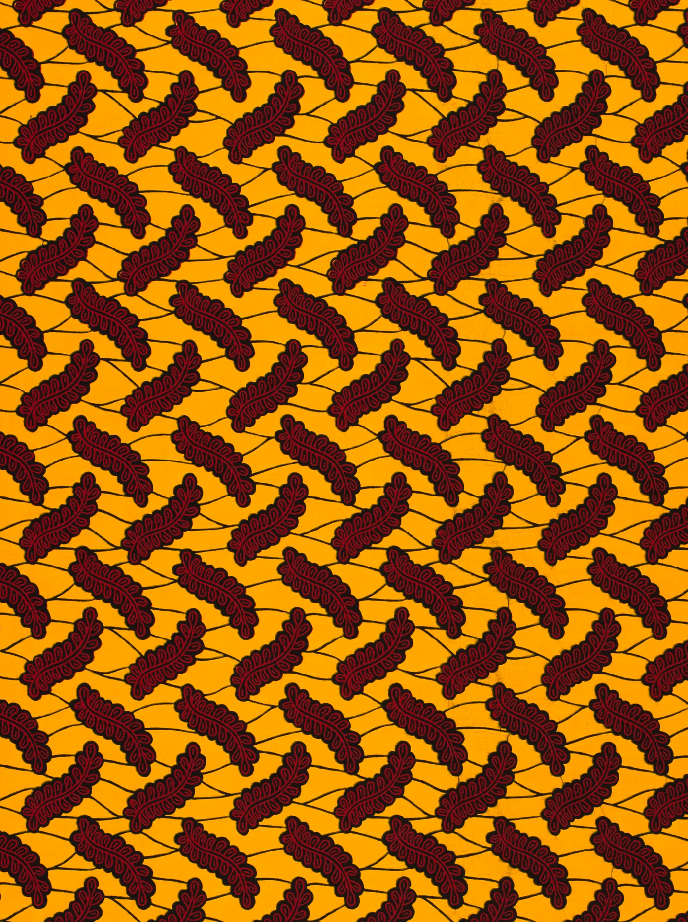 Wax Hollandais | VL08094.112 | Ashanti Chair, Opaka Leaf, V 12 - Image 3
