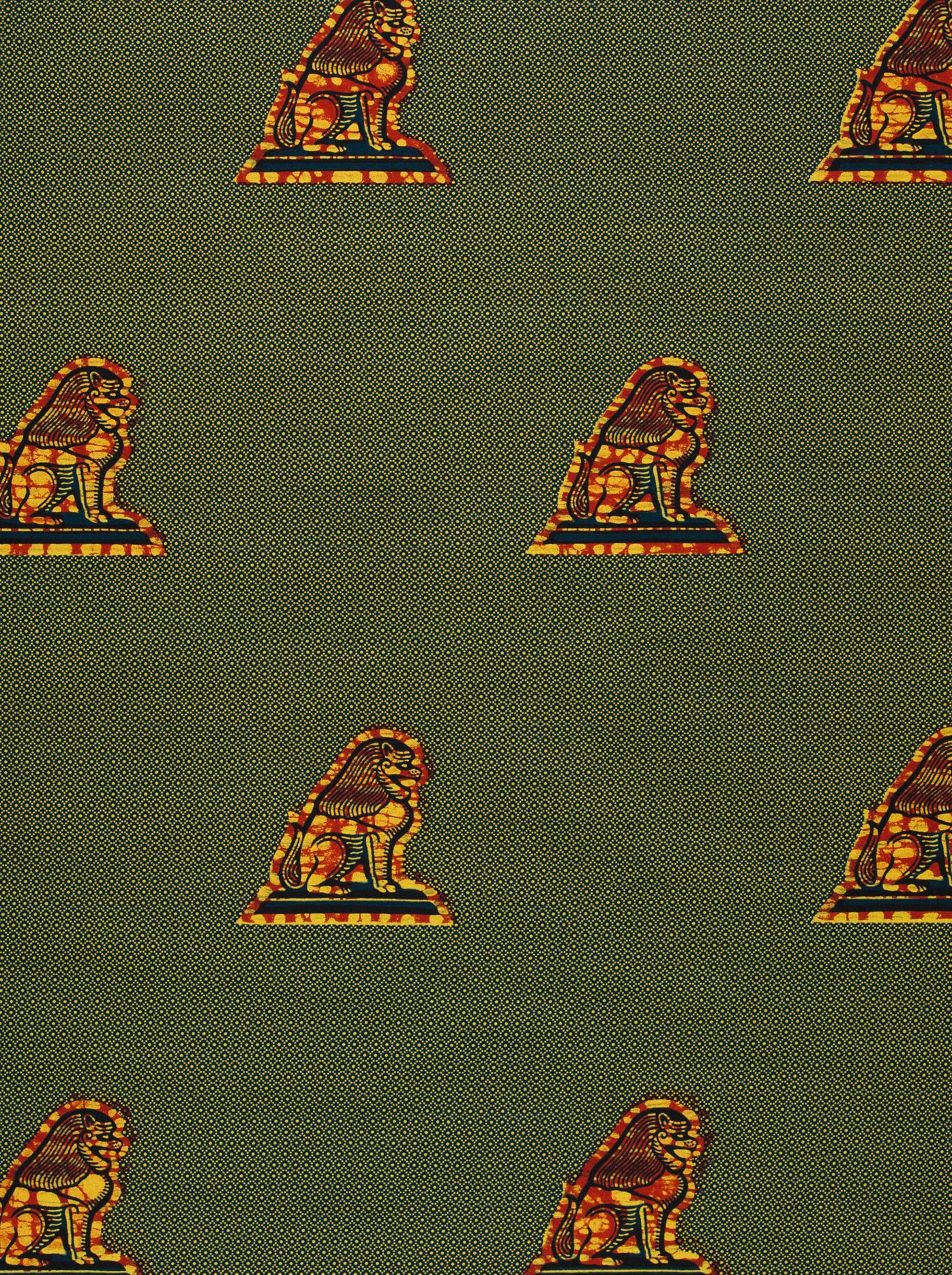 Wax Hollandais | VL08863.079 | I am sitting at my Gate, Lion of Judah, Lion's Head, The Force - Image 3