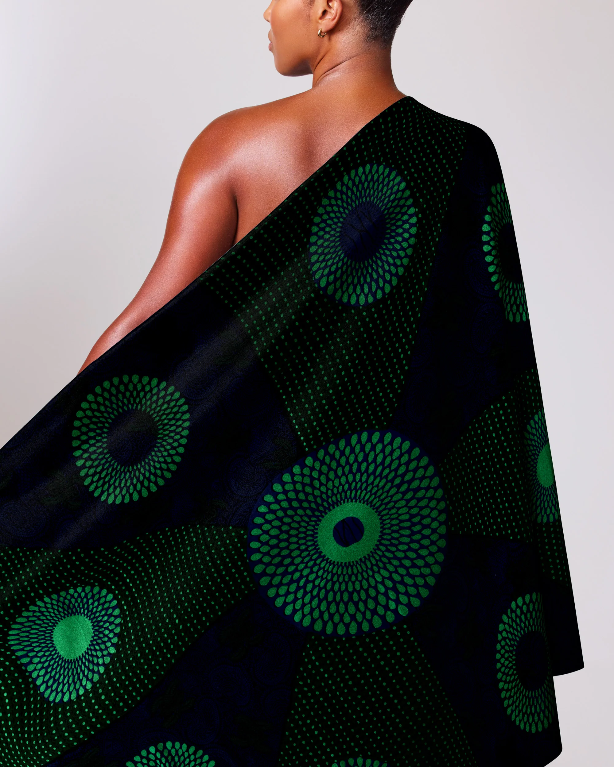 Sky Wax | VL55650.144 | Emerald Green Embellished - Image 2