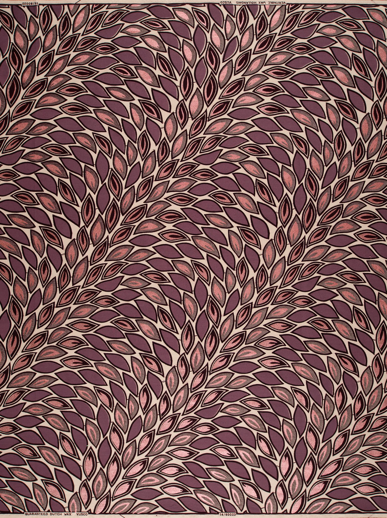 Wax Hollandais | VL80022.008 | Soft Pink Embellished - Image 4