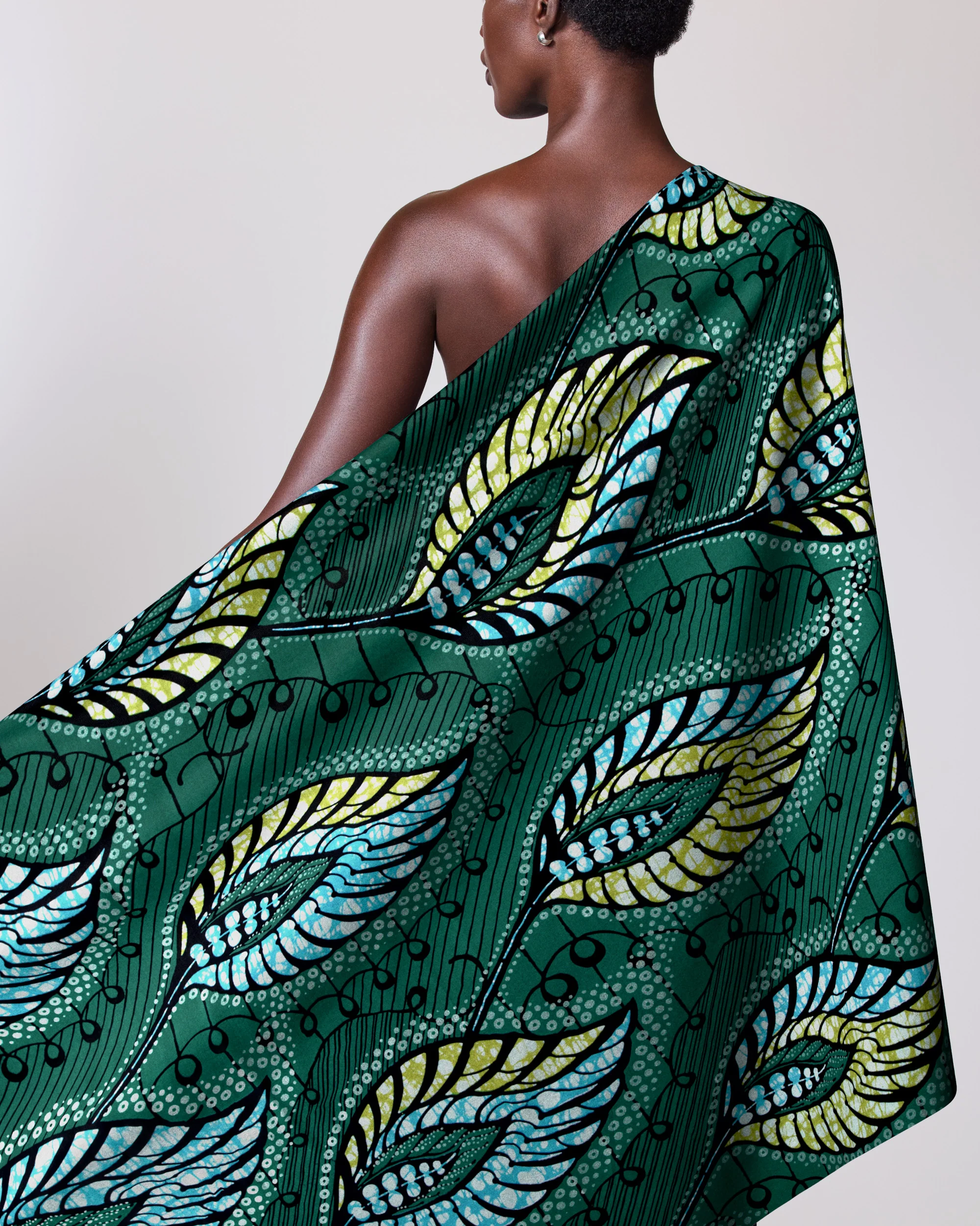 Super-Wax | VLA1629.033 | Pastel Green Embellished - Image 2