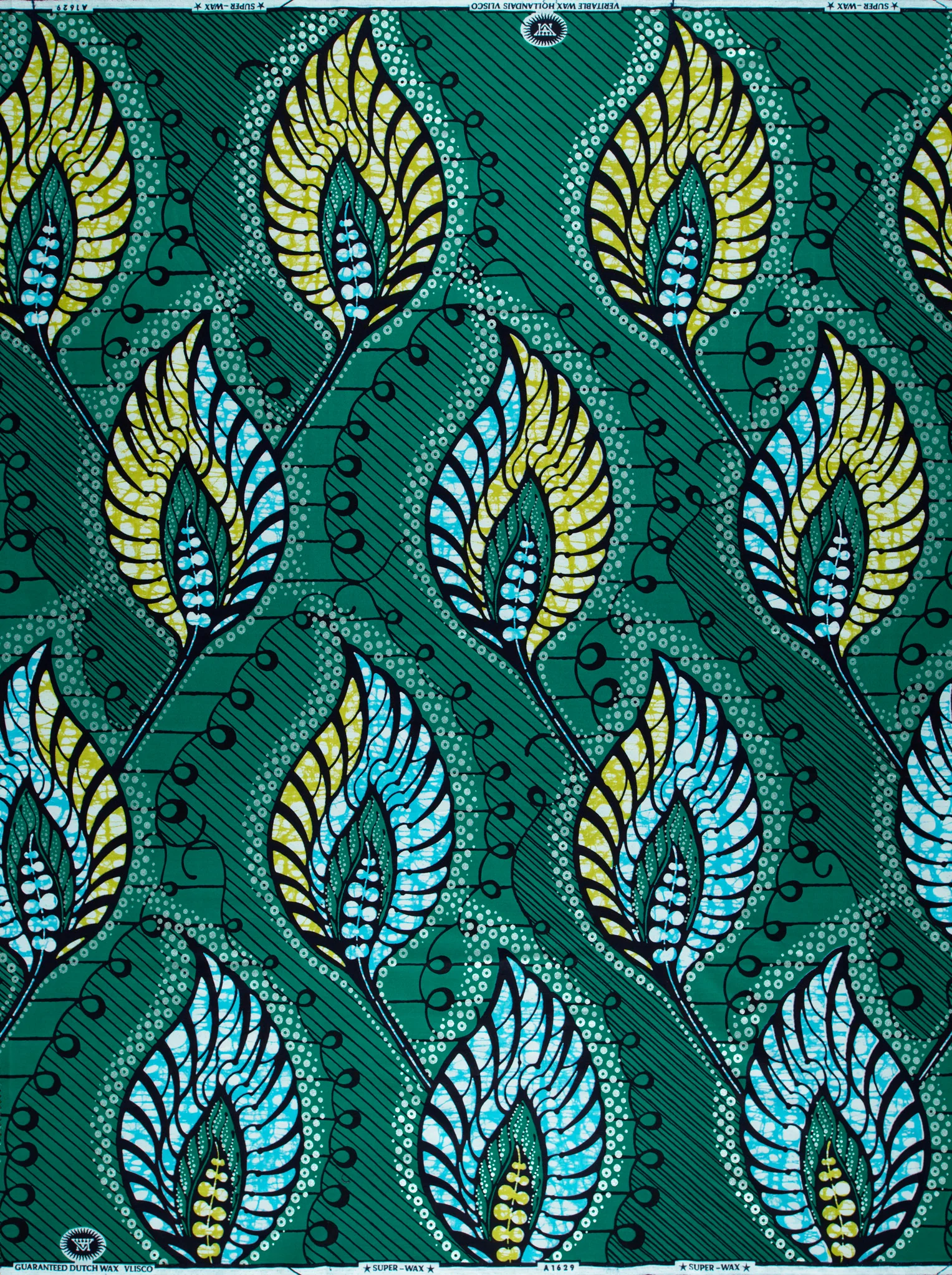 Super-Wax | VLA1629.033 | Pastel Green Embellished - Image 4