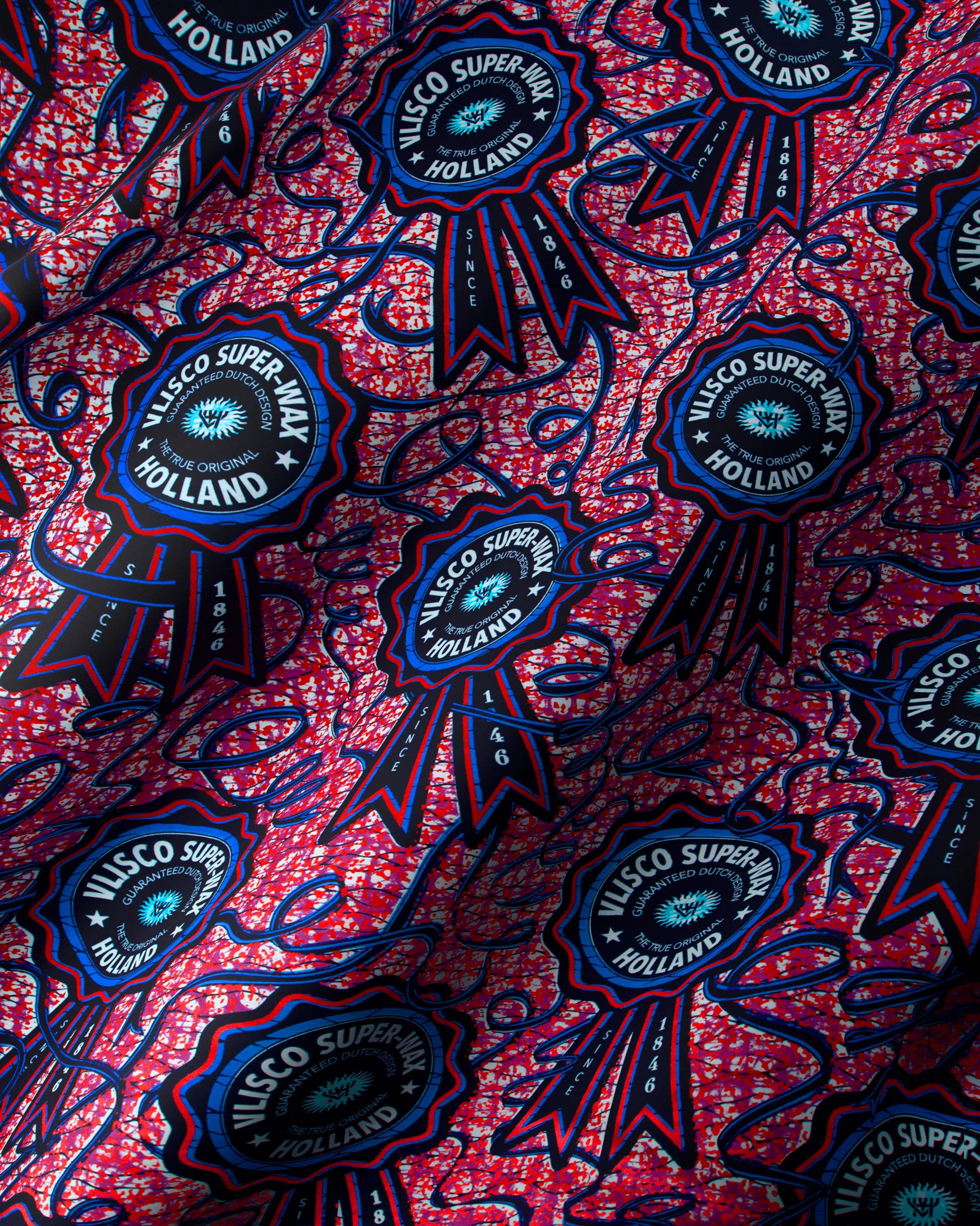 Super-Wax | VLA2117.050 | Red Embellished