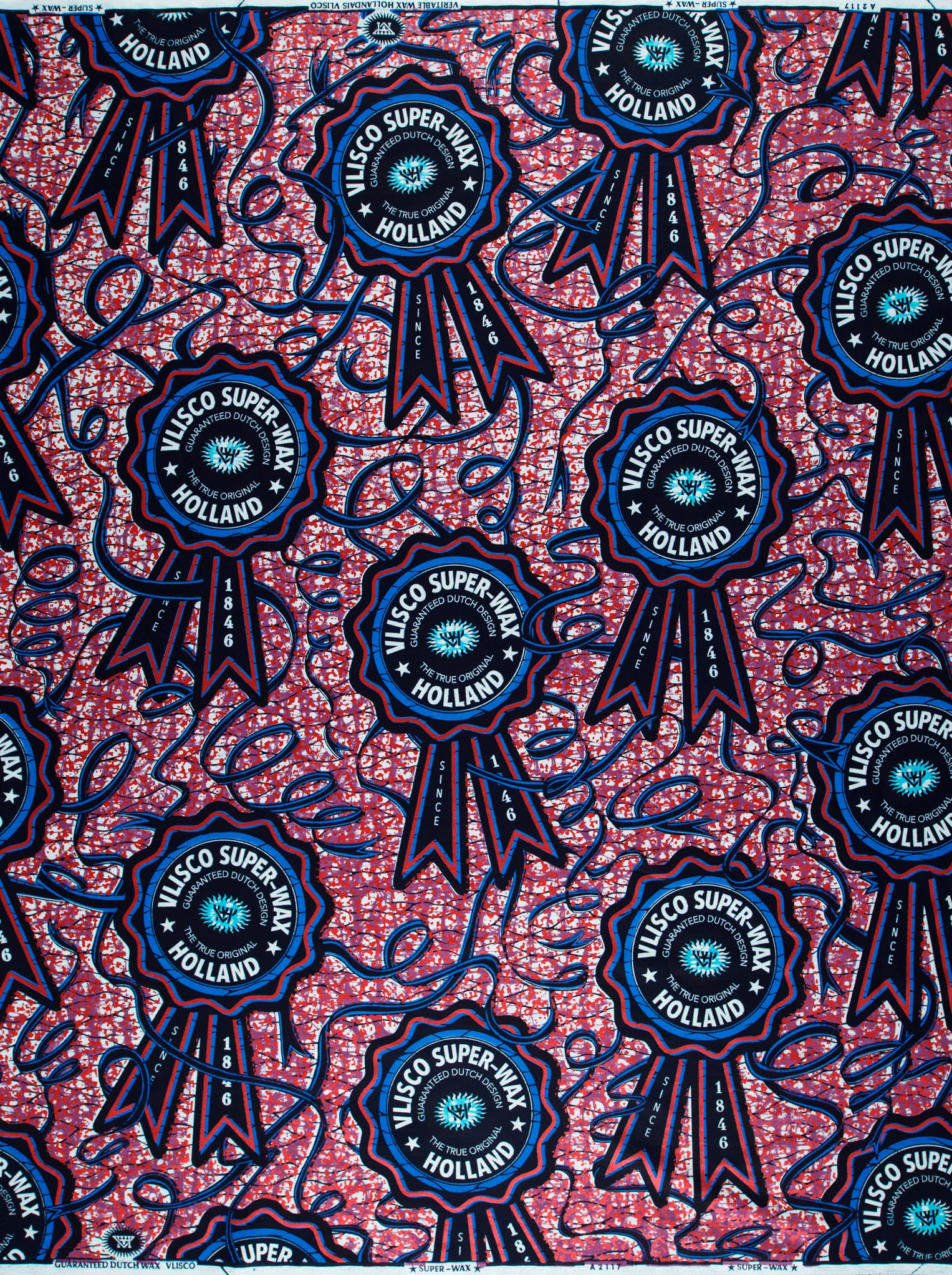 Super-Wax | VLA2117.050 | Red Embellished - Image 4