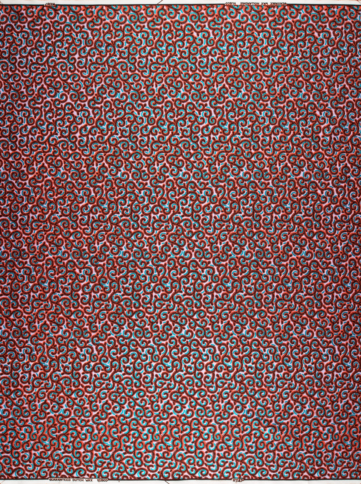 Wax Hollandais | VLH1167.104 | Blue Embellished - Image 4