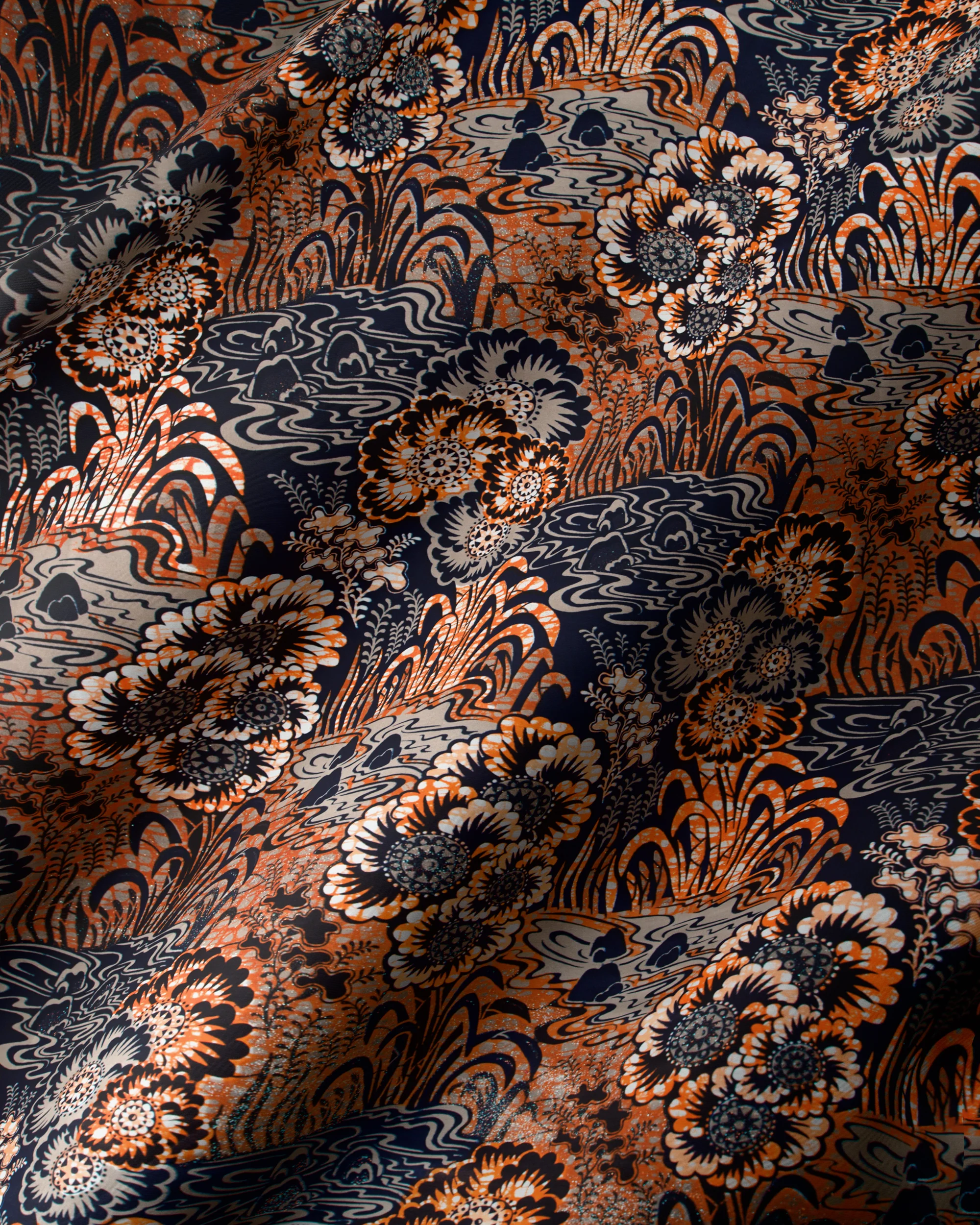 Grand Super-Wax | VLS0229.009 | Blue-Copper Shine Embellished