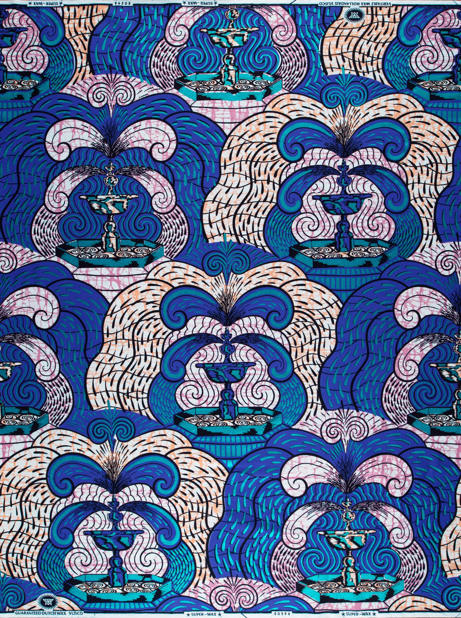 Super-Wax | VLS0594.023 | Blue Embellished - Image 4
