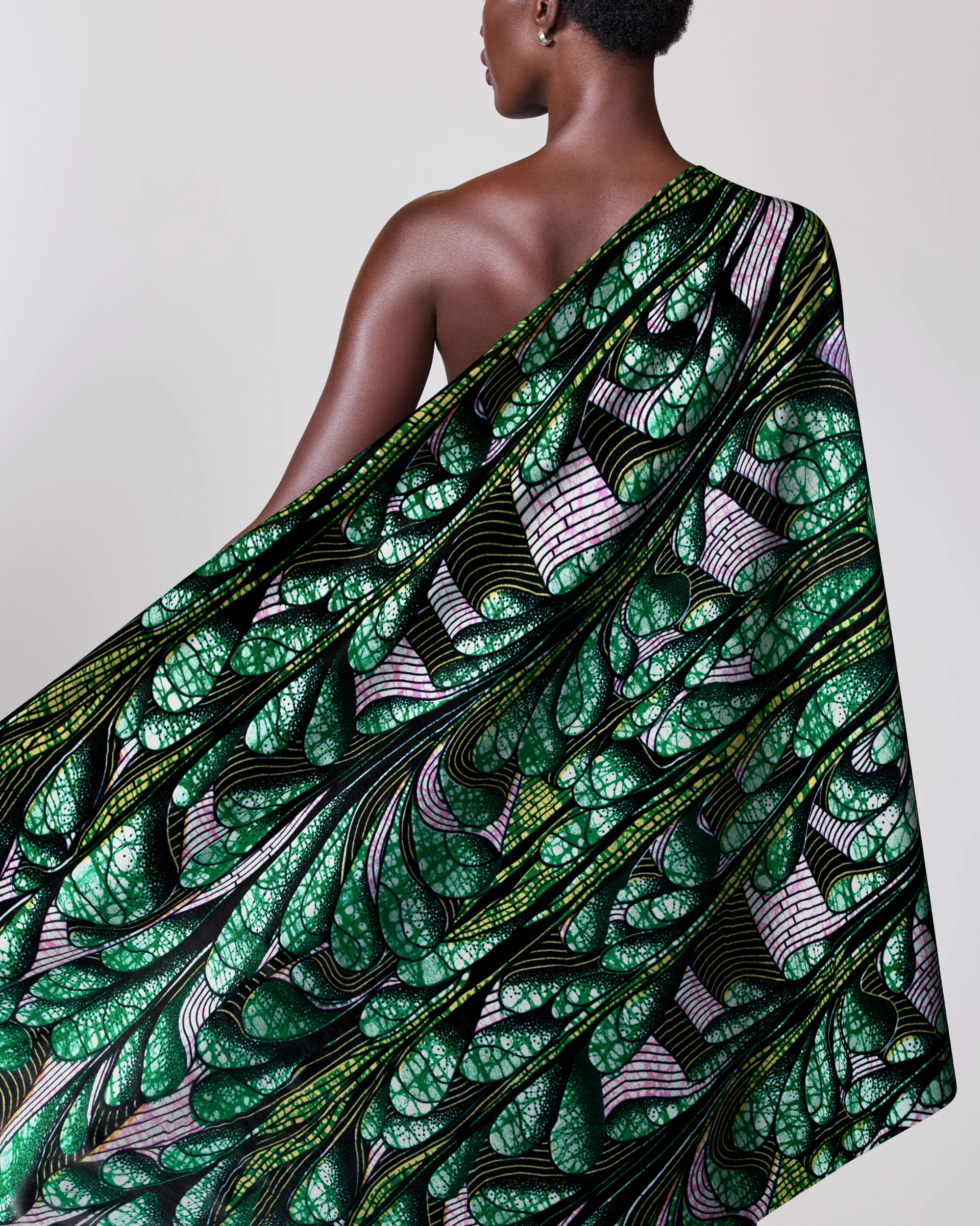 Grand Super-Wax | VLS0953.002 | Green Shine Embellished - Image 2
