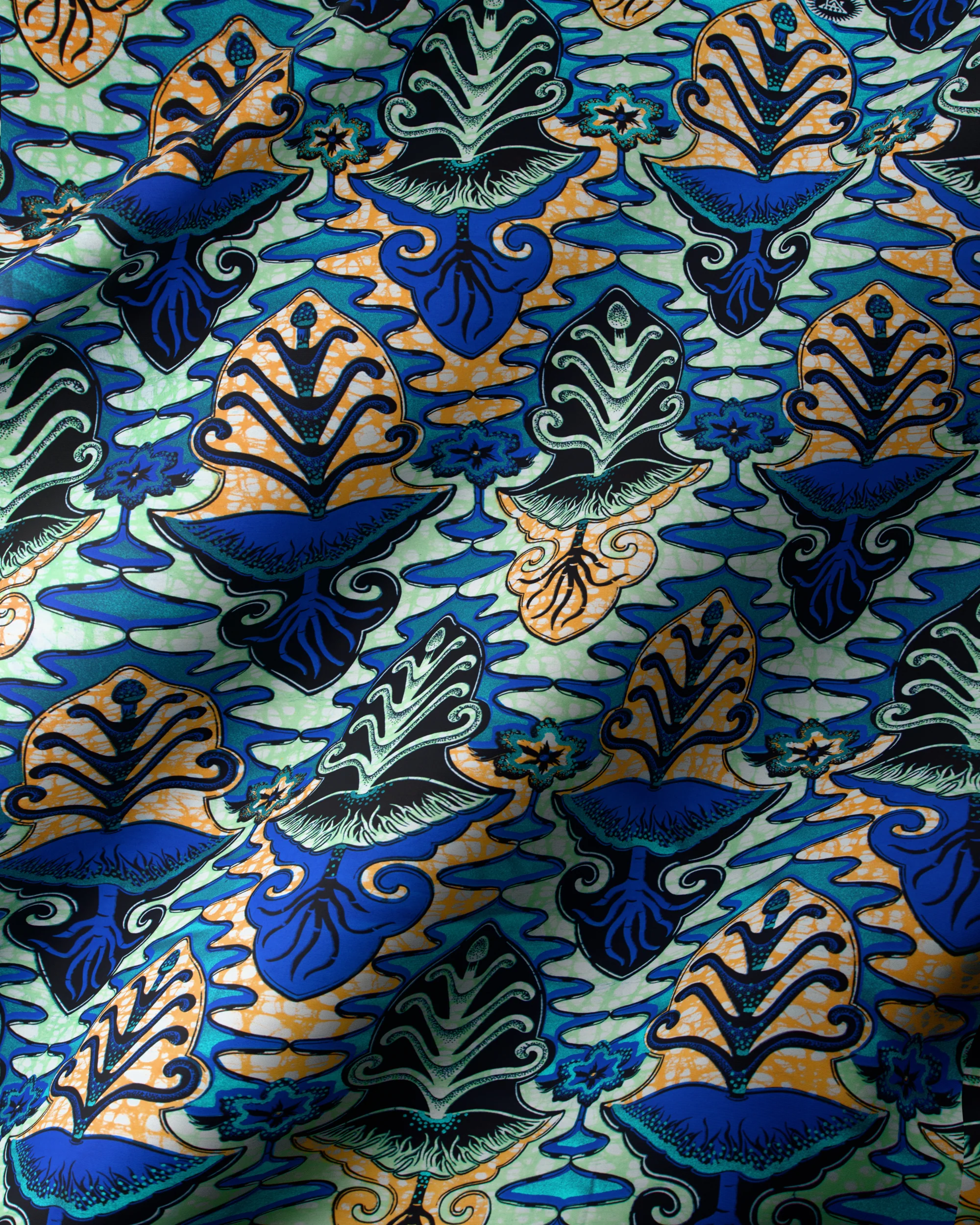 Super-Wax | VLS1574.007 | Blue Embellished