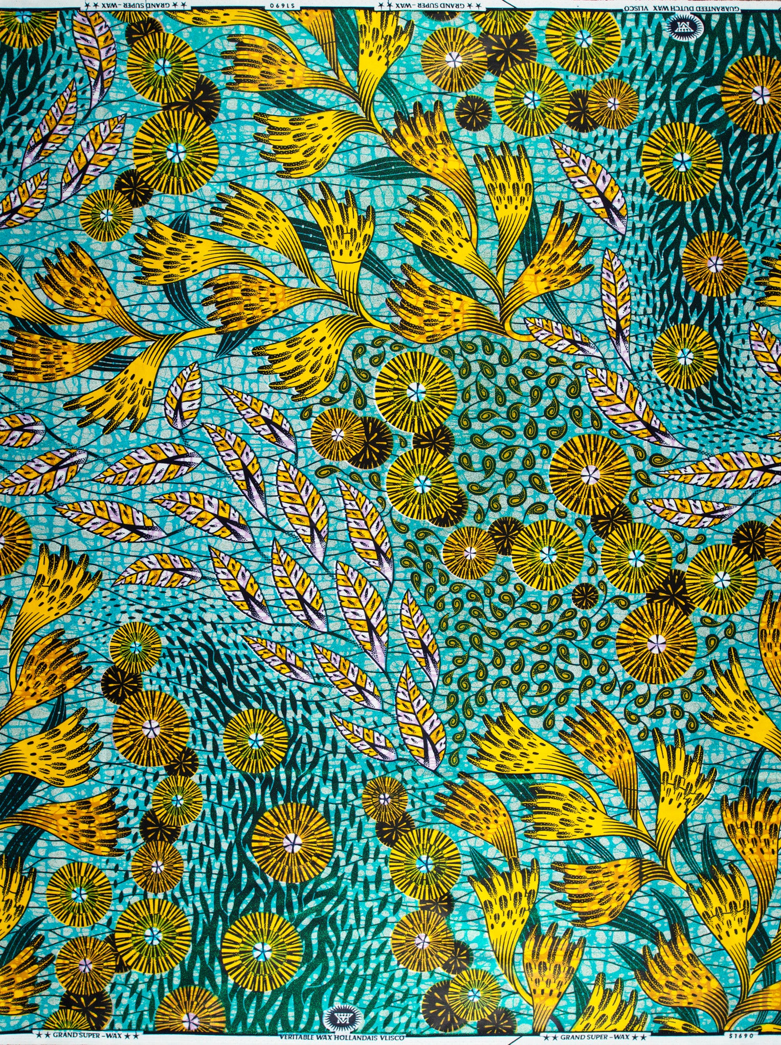 Grand Super-Wax | VLS1690.006 | Green Shine Embellished - Image 4