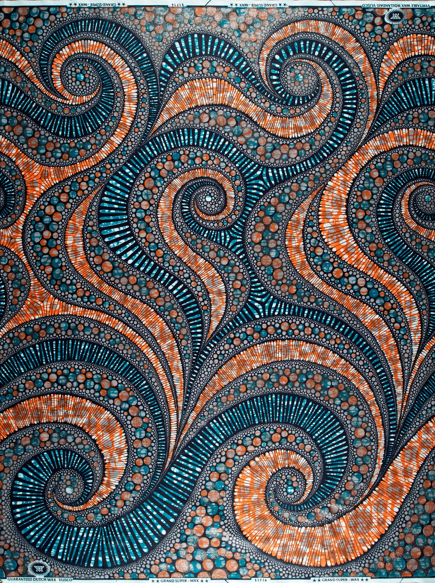 Grand Super-Wax | VLS1716.012 | Blue-Copper Shine Embellished - Image 4