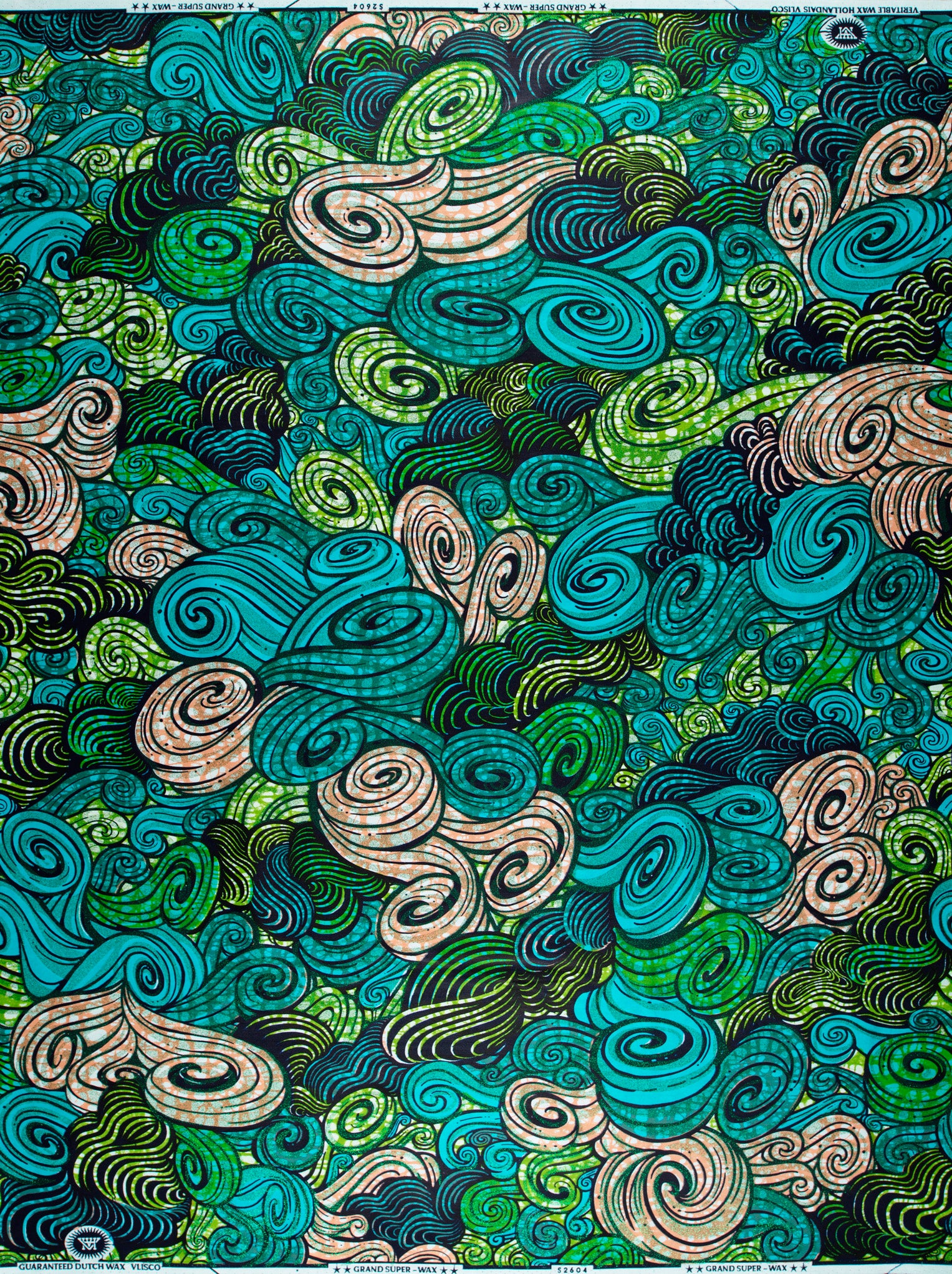 Grand Super-Wax | VLS2604.002 | Green Shine Embellished - Image 4