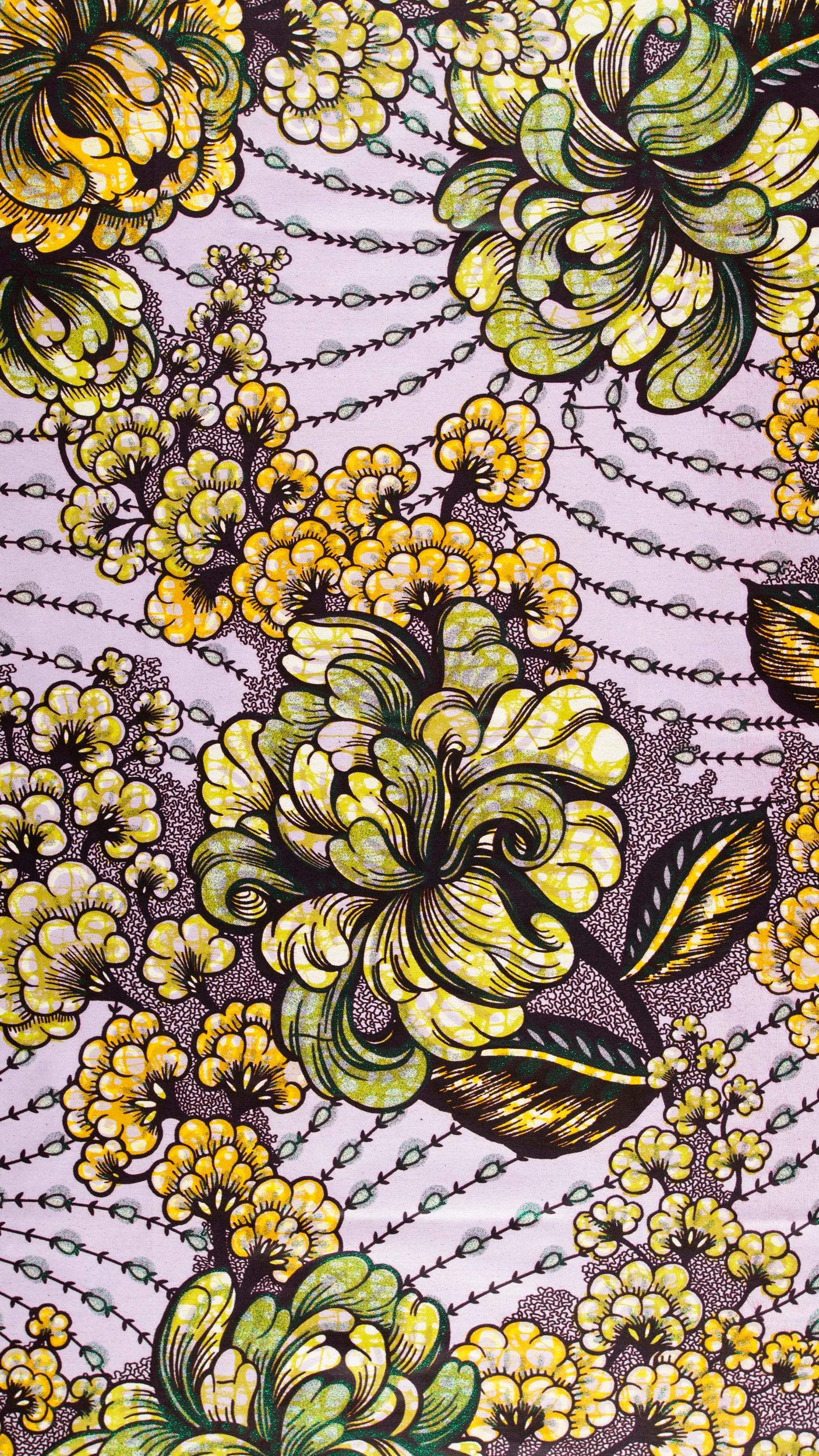 Grand Super-Wax | VLS3034.007 | Green Glitter Embellished - Image 3