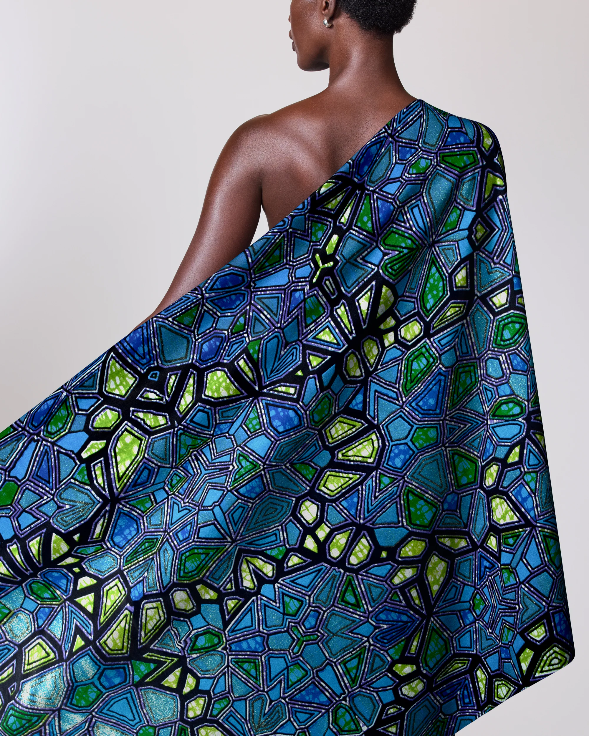 Grand Super-Wax | VLS4194.008 | Pale Green Shine Embellished - Image 2