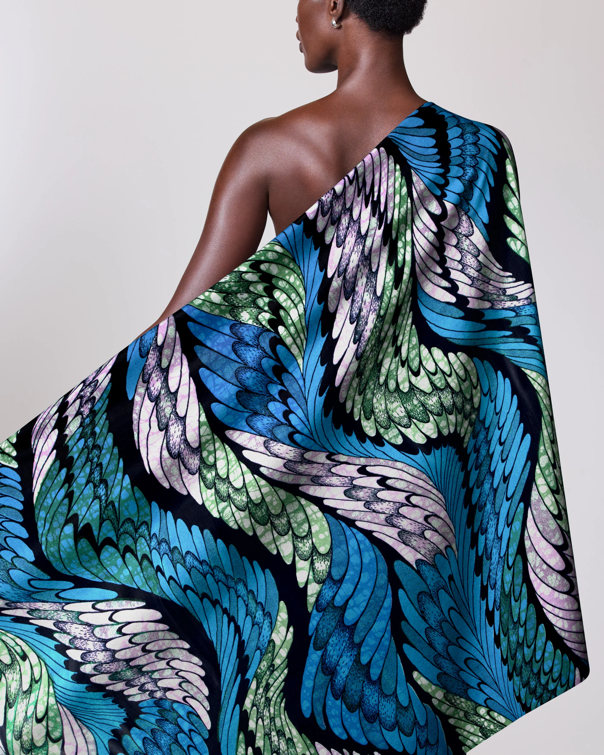 Grand Super-Wax | VLS4417.007 | Green Shine Embellished - Image 2