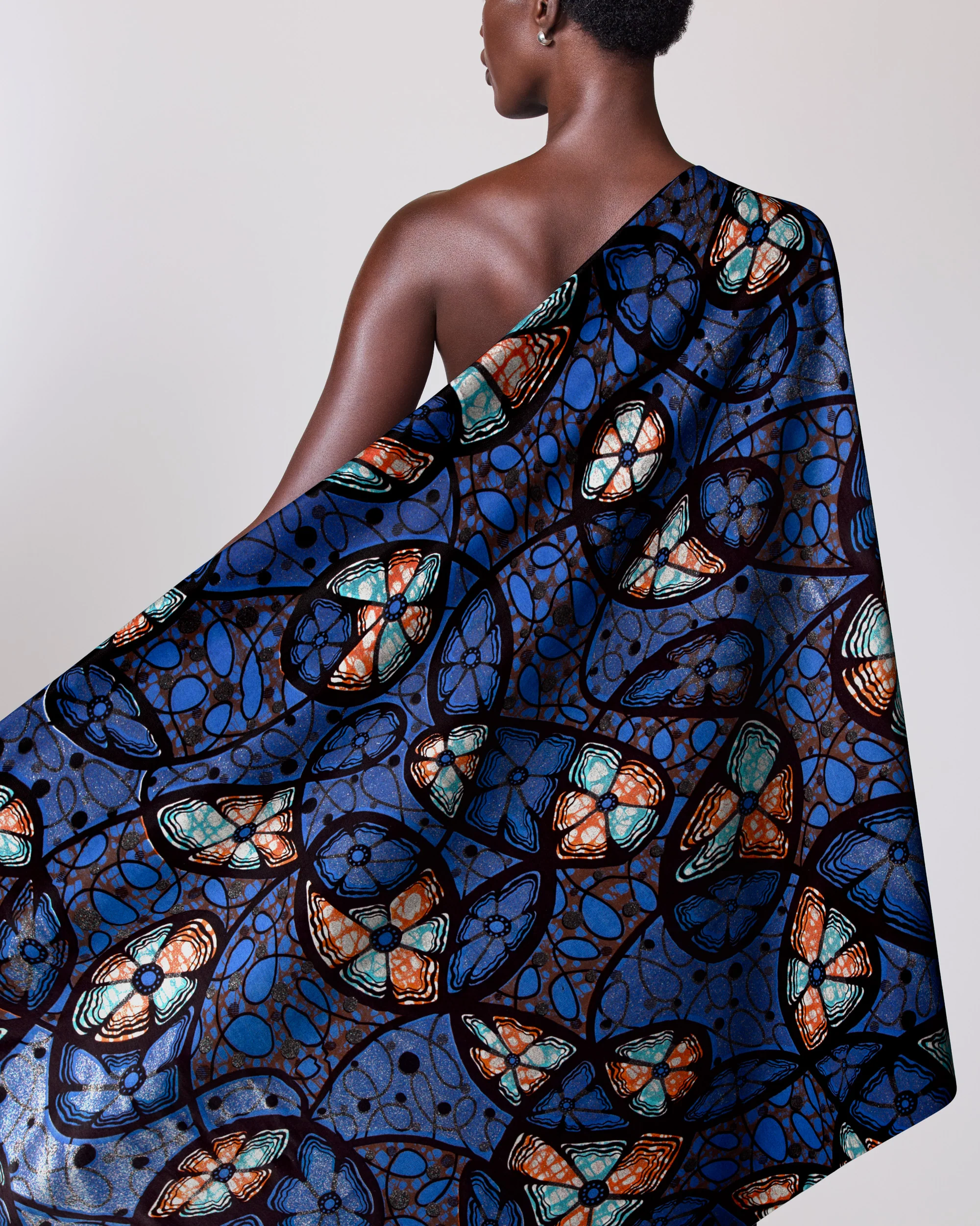 Grand Super-Wax | VLS6635.008 | Blue-Copper Shine Embellished - Image 2