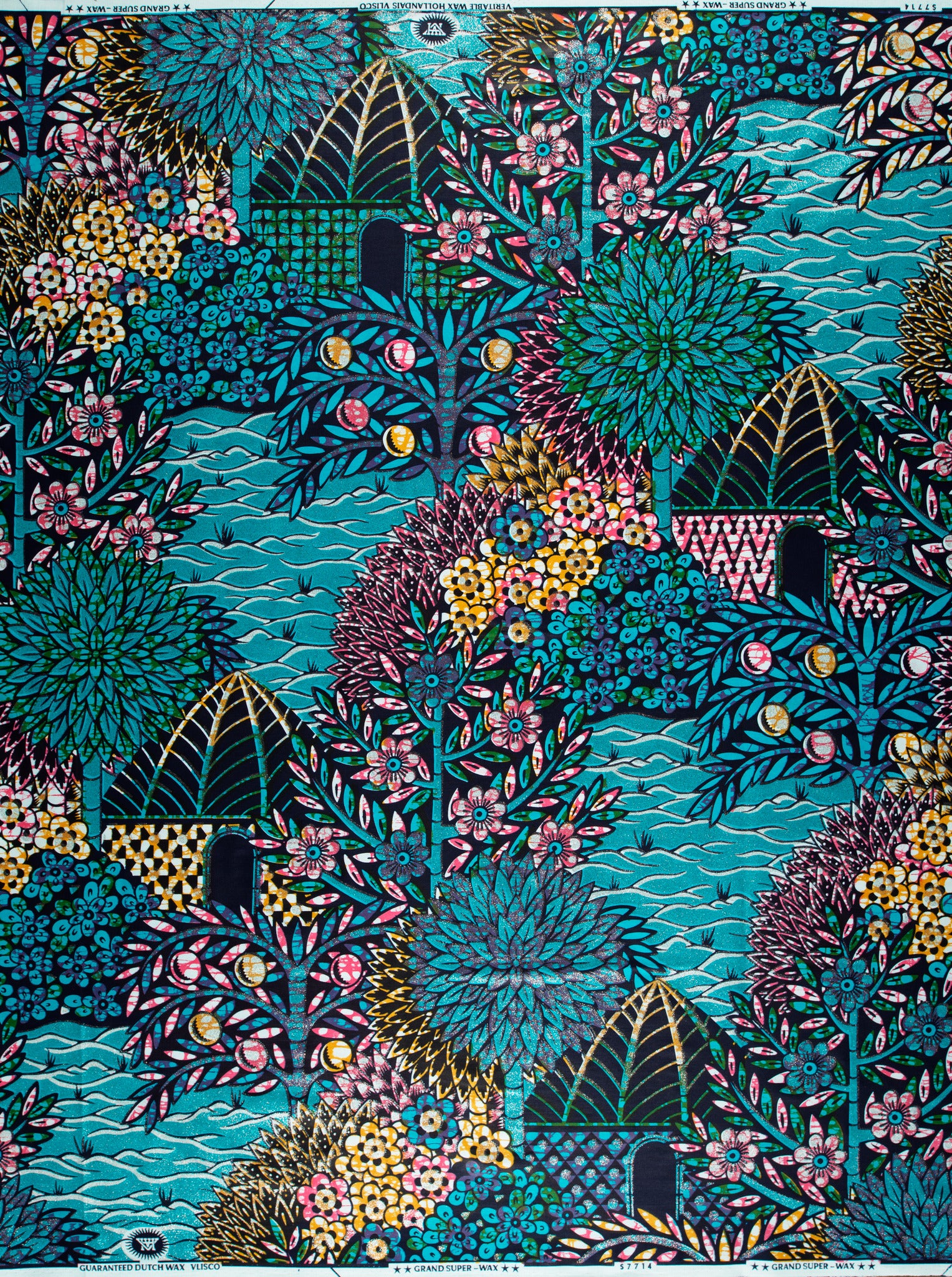 Grand Super-Wax | VLS7714.012 | Blue-Copper Shine Embellished - Image 4