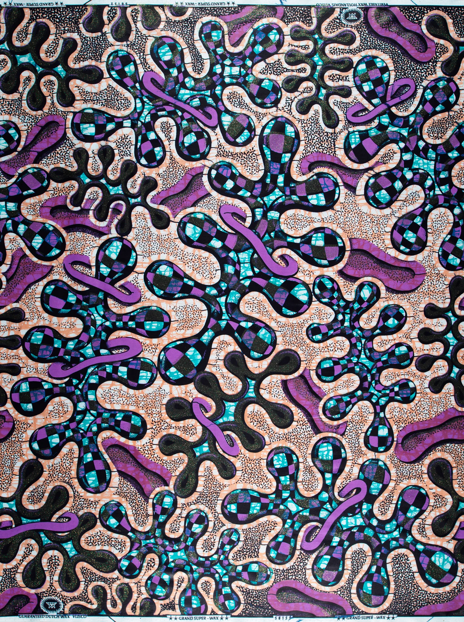 Grand Super-Wax | VLS8132.001 | Green-Gold Shine Embellished - Image 4