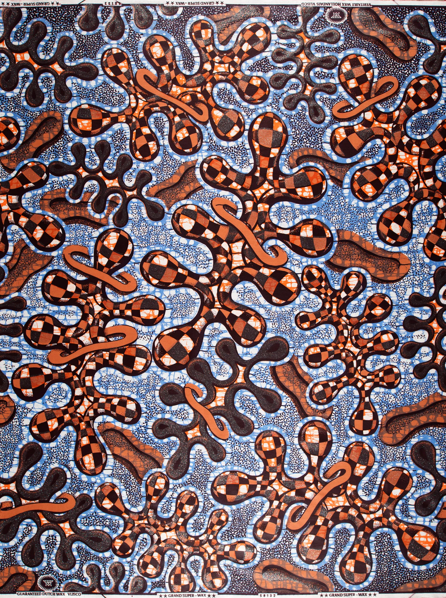 Grand Super-Wax | VLS8132.003 | Blue-Copper Shine Embellished - Image 4