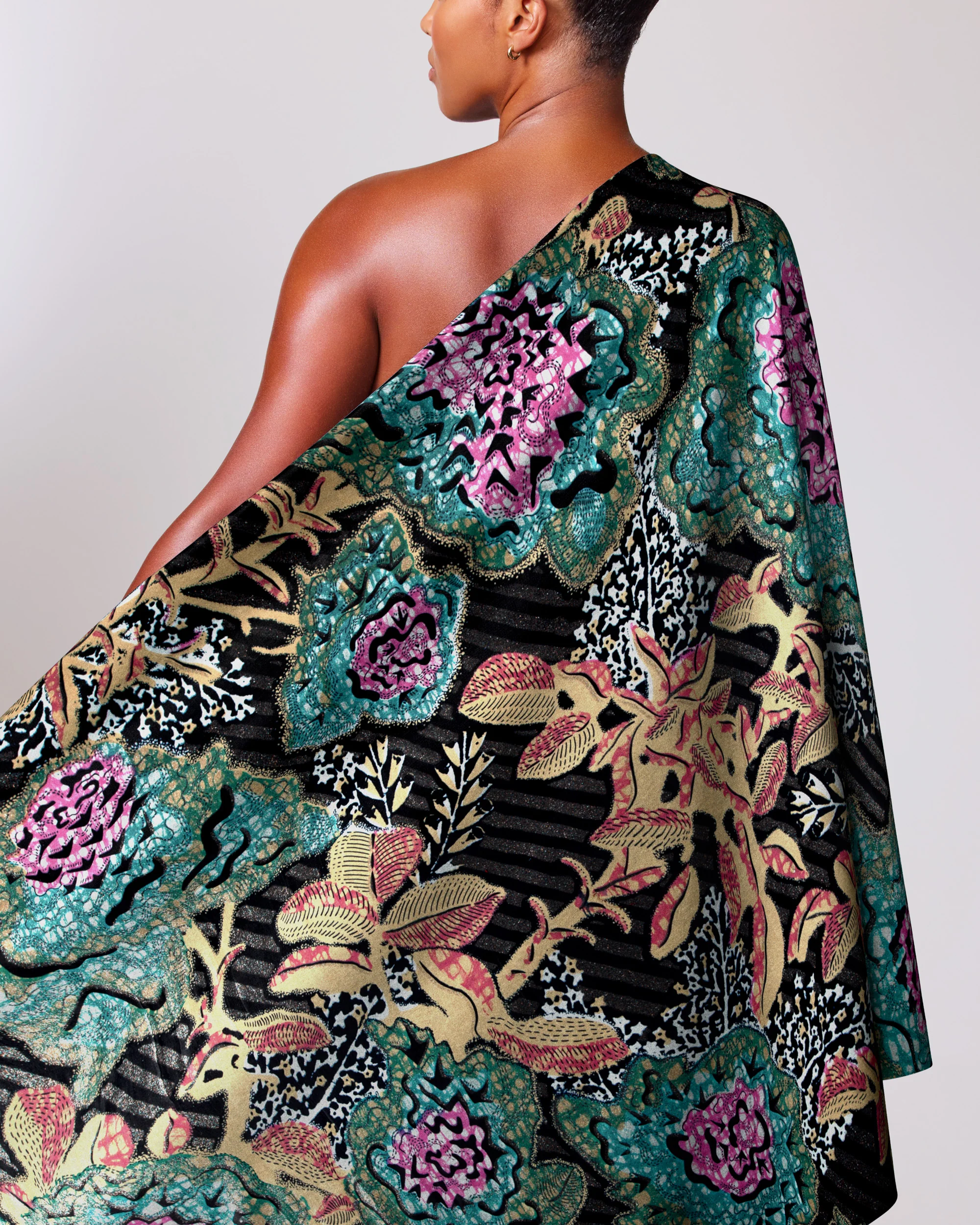 Grand Super-Wax | VLS8188.007 | Blue-Copper Shine Embellished - Image 2