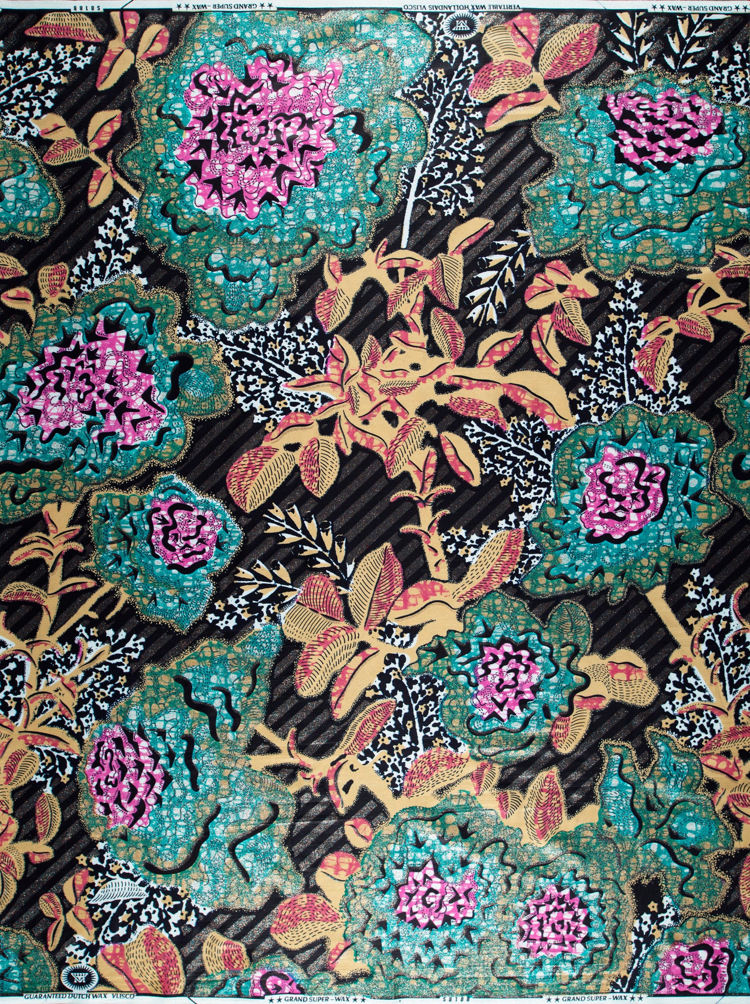 Grand Super-Wax | VLS8188.007 | Blue-Copper Shine Embellished - Image 4