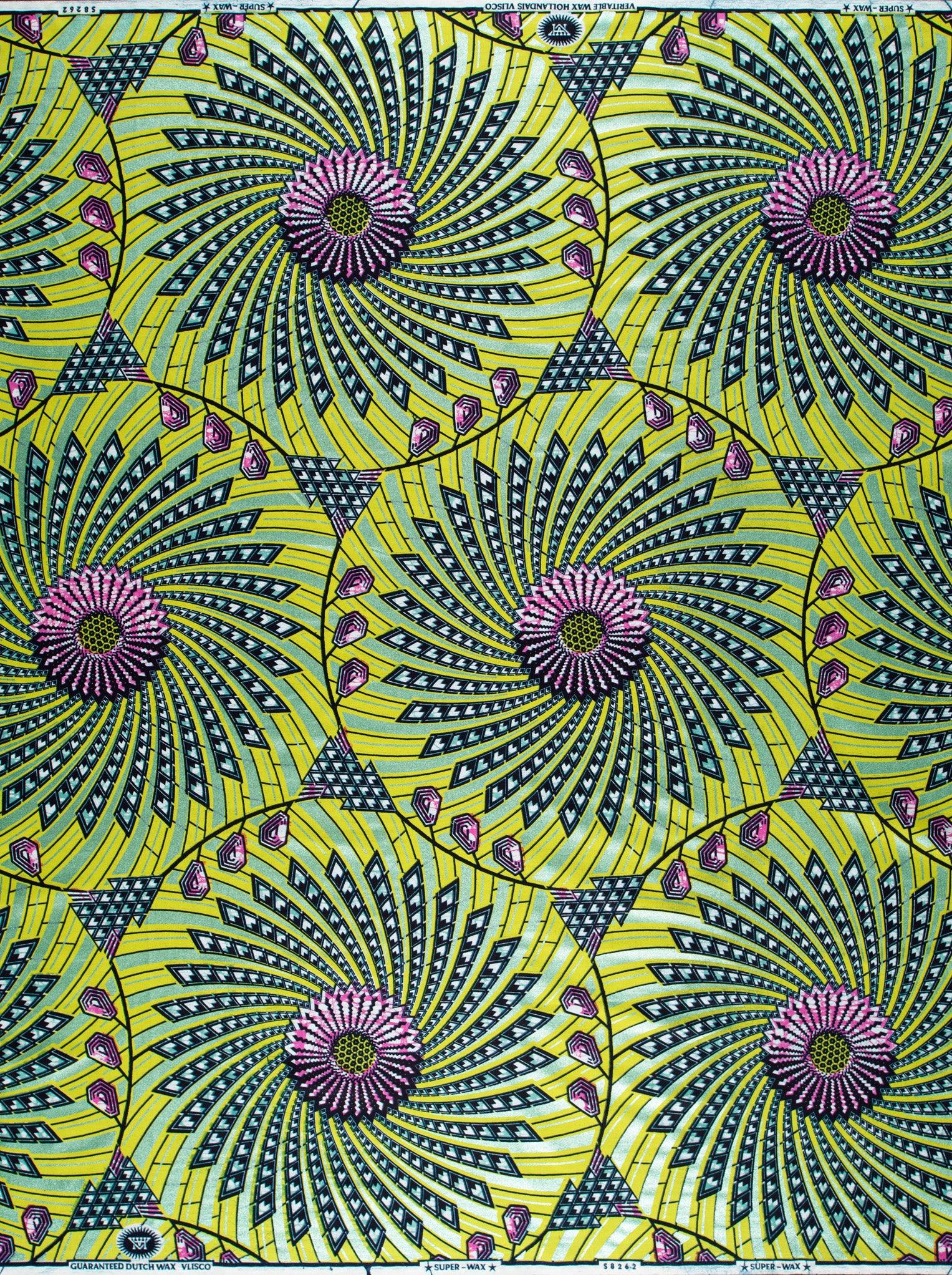 Super-Wax | VLS8262.024 | Pastel Green Embellished - Image 4