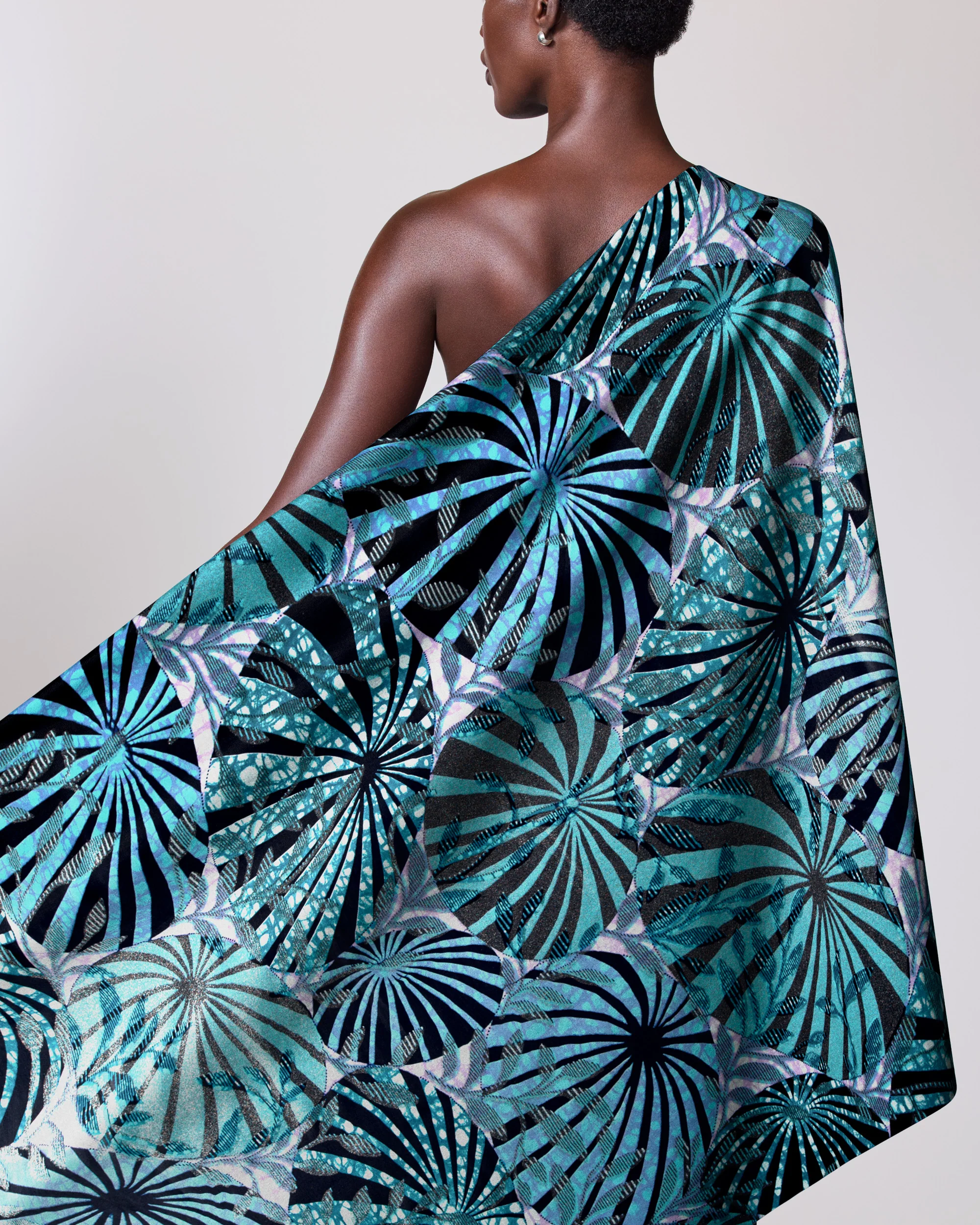 Grand Super-Wax | VLS8722.008 | Blue-Copper Shine Embellished - Image 2