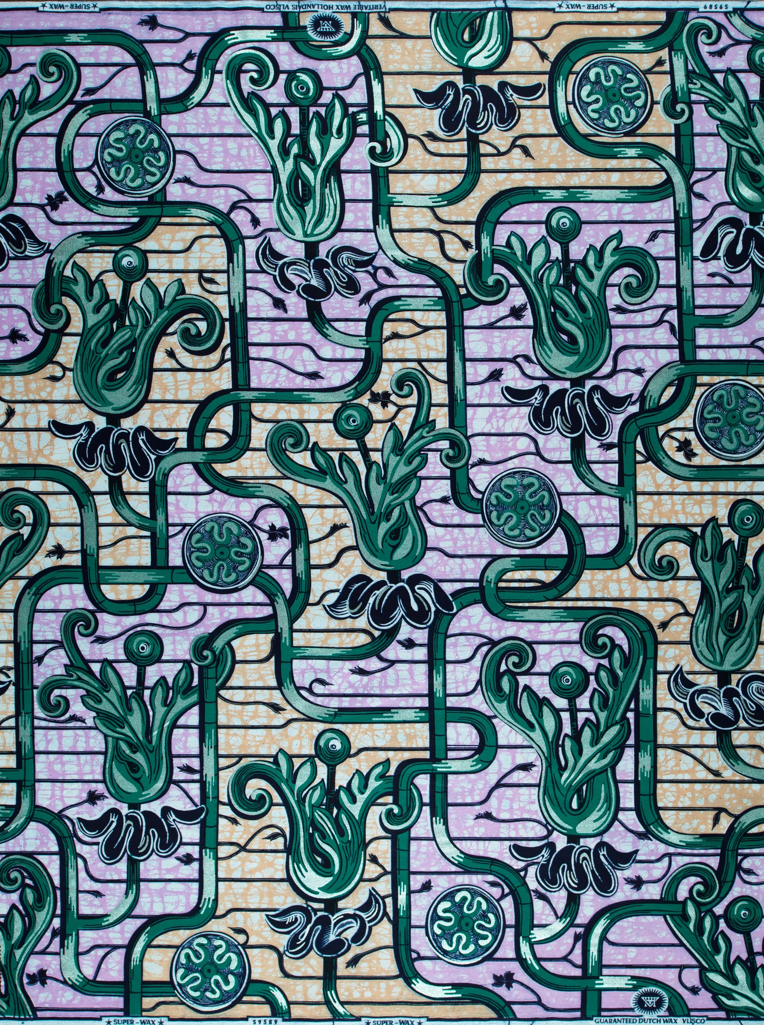 Super-Wax | VLS9589.010 | Pastel Green Embellished - Image 4