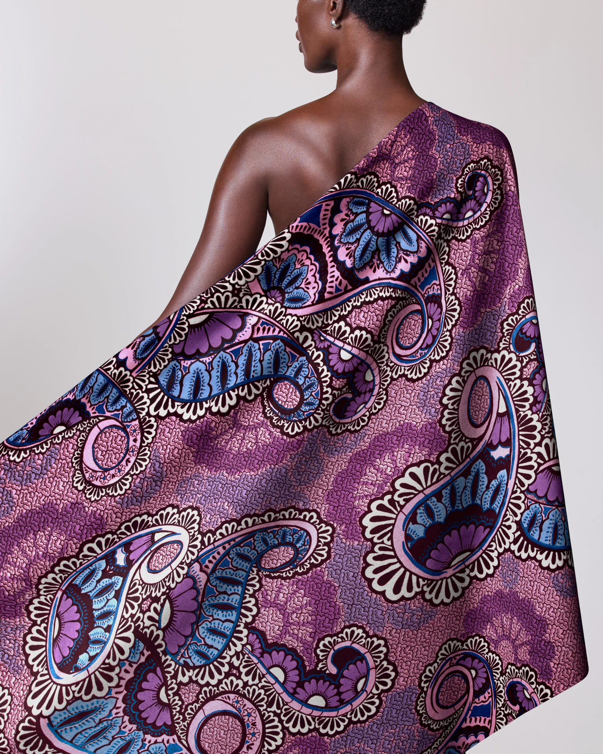 Satin Royal | VLW0390.008 | Royal Blue Embellished - Image 2