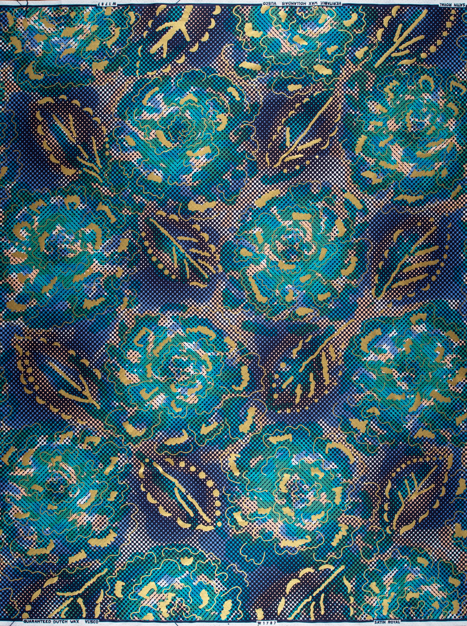 Satin Royal | VLW1787.002 | Gold Embellished - Image 4