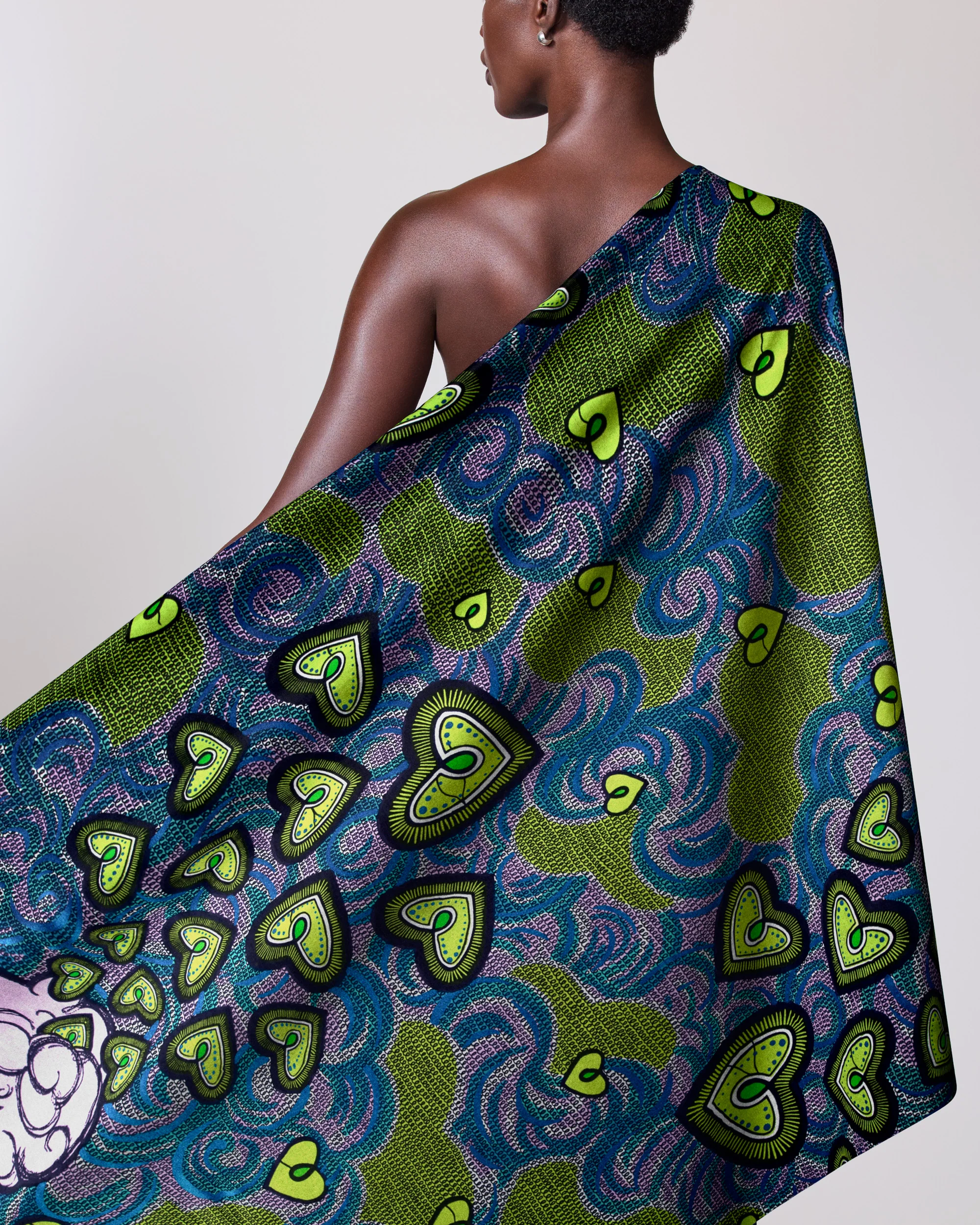 Satin Royal | VLW2776.007 | Royal Blue Embellished - Image 2