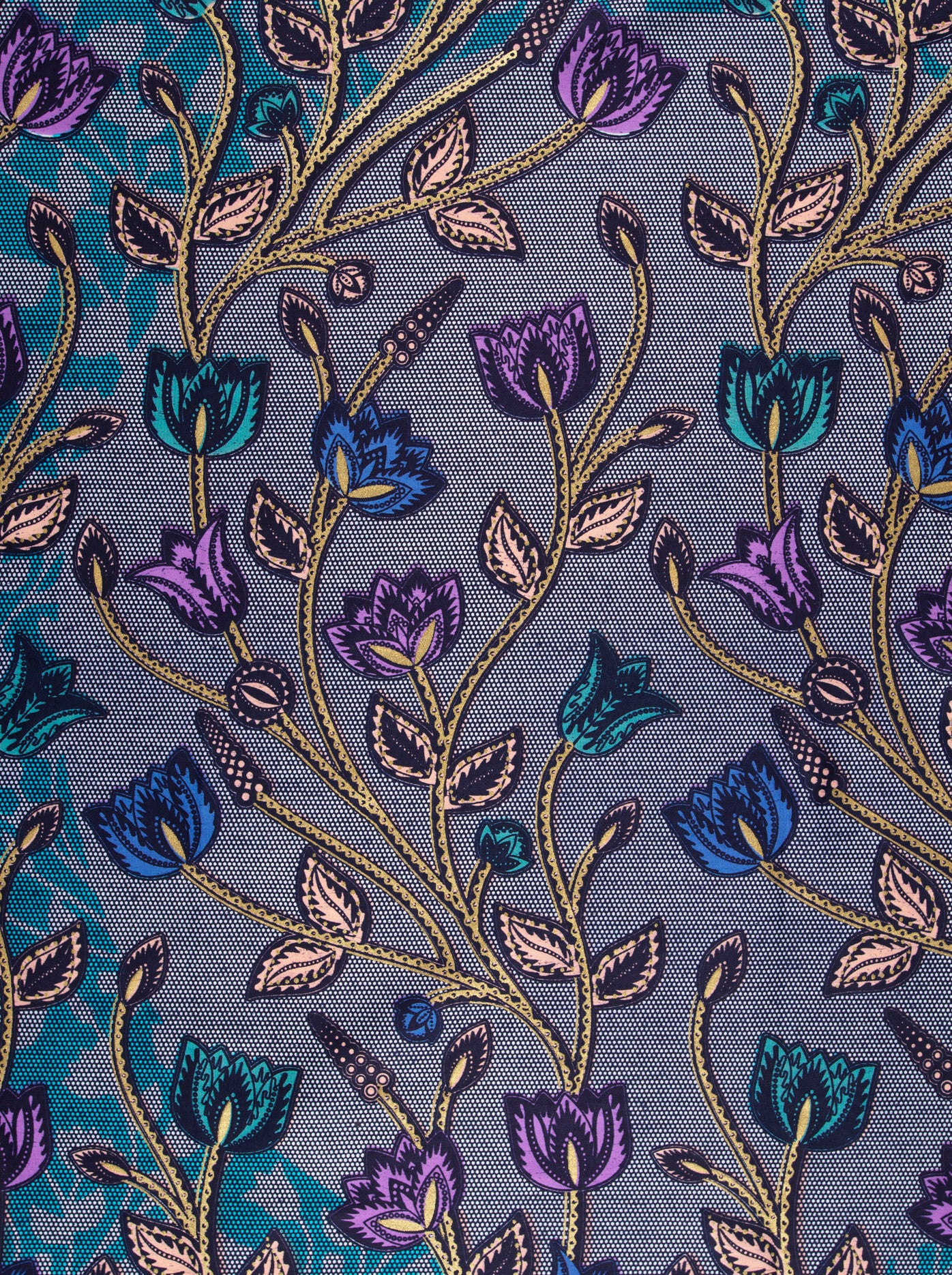 Satin Royal | VLW2895.010 | Gold Embellished - Image 3
