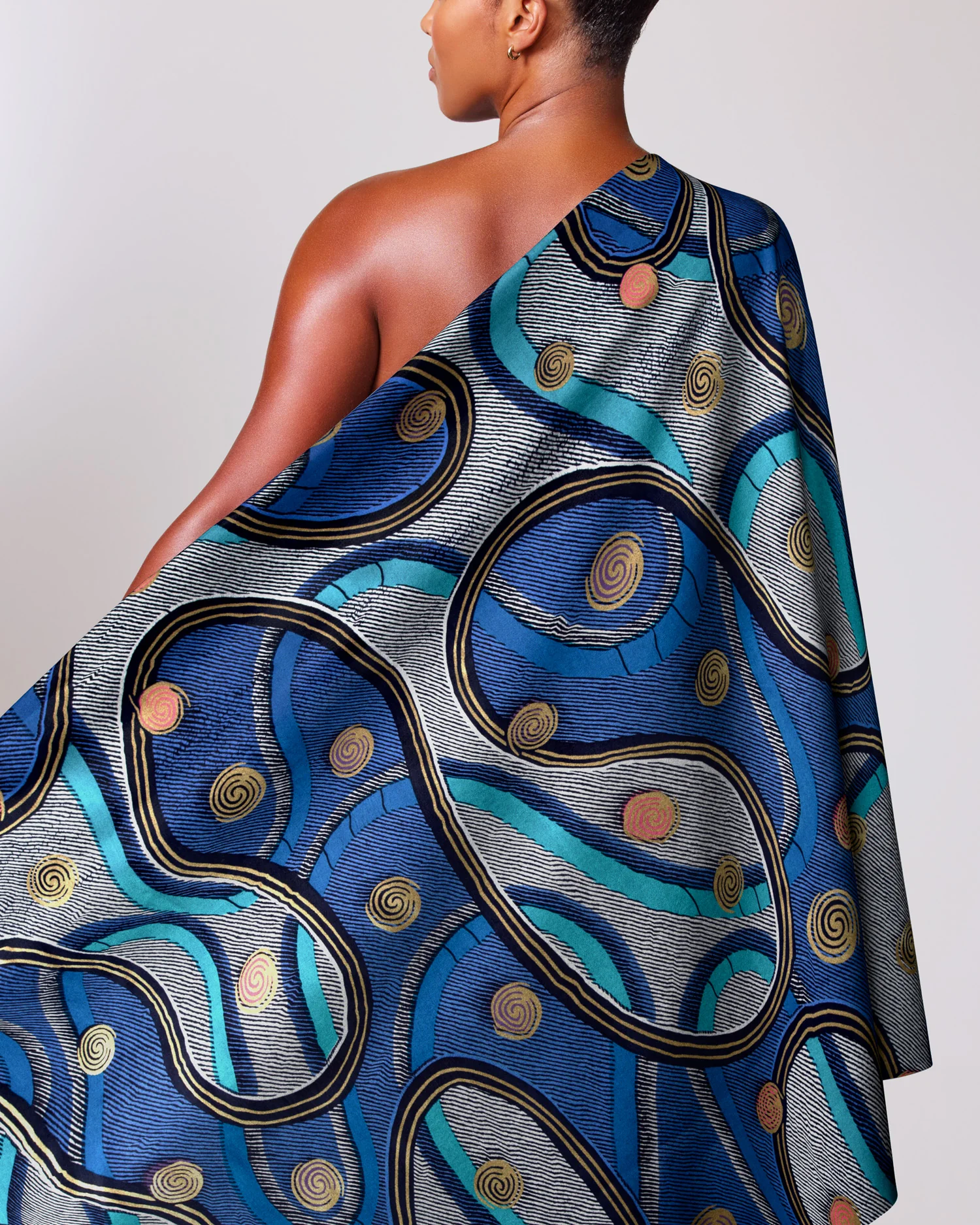 Satin Royal | VLW3211.004 | Gold Embellished - Image 2