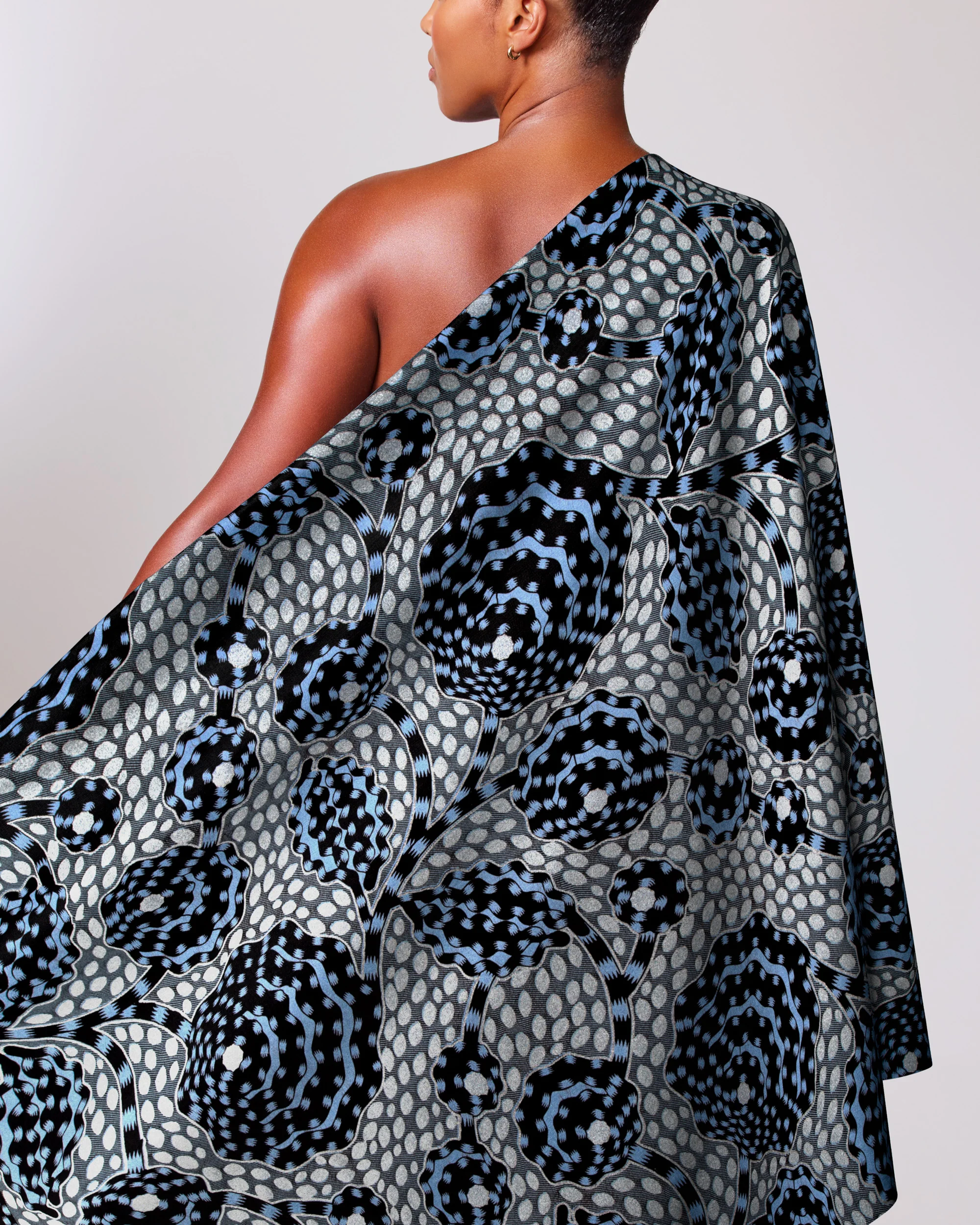Wax Hollandais | VLW5069.007 | Silver Embellished - Image 2