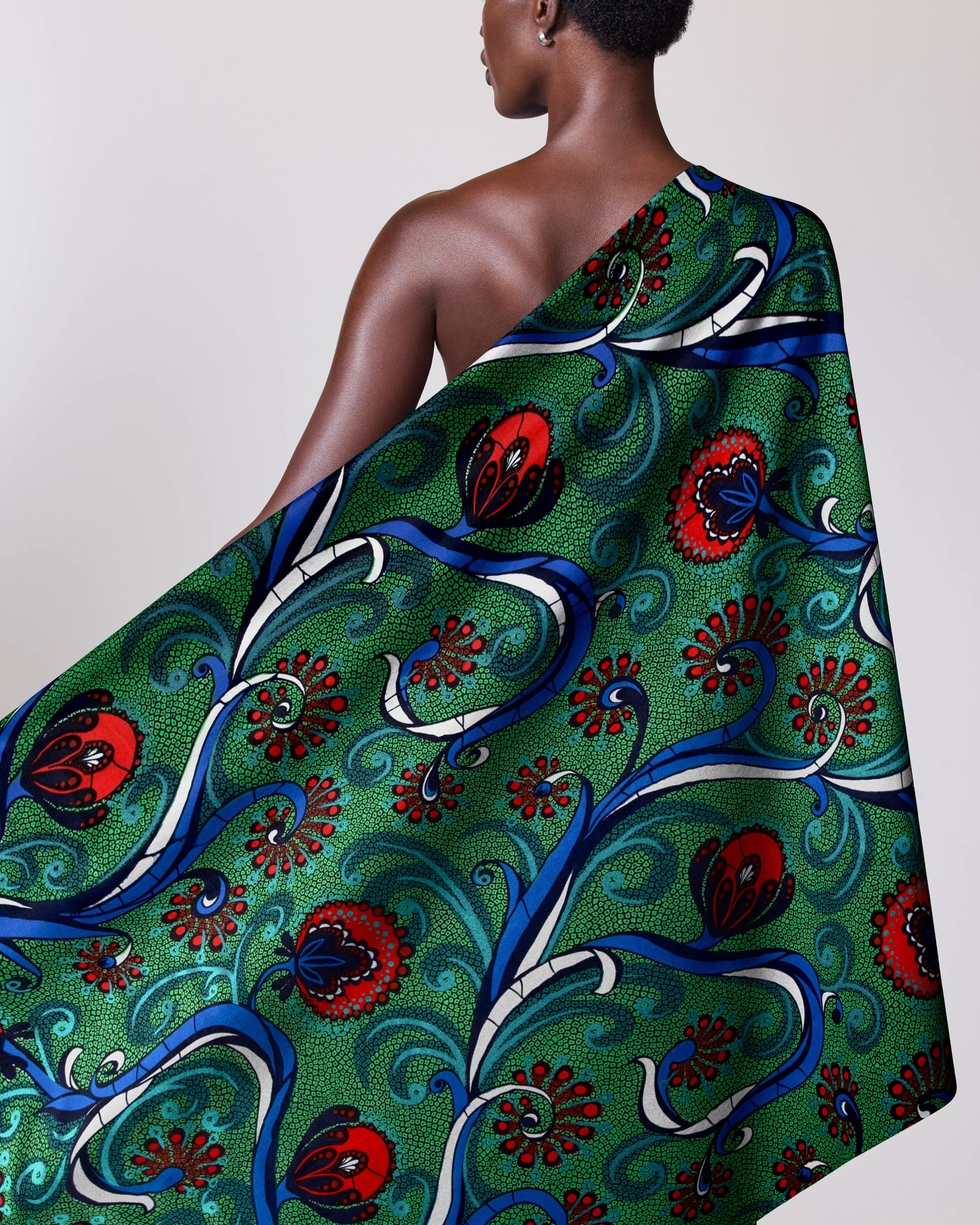 Satin Royal | VLW7064.008 | Blue Embellished - Image 2